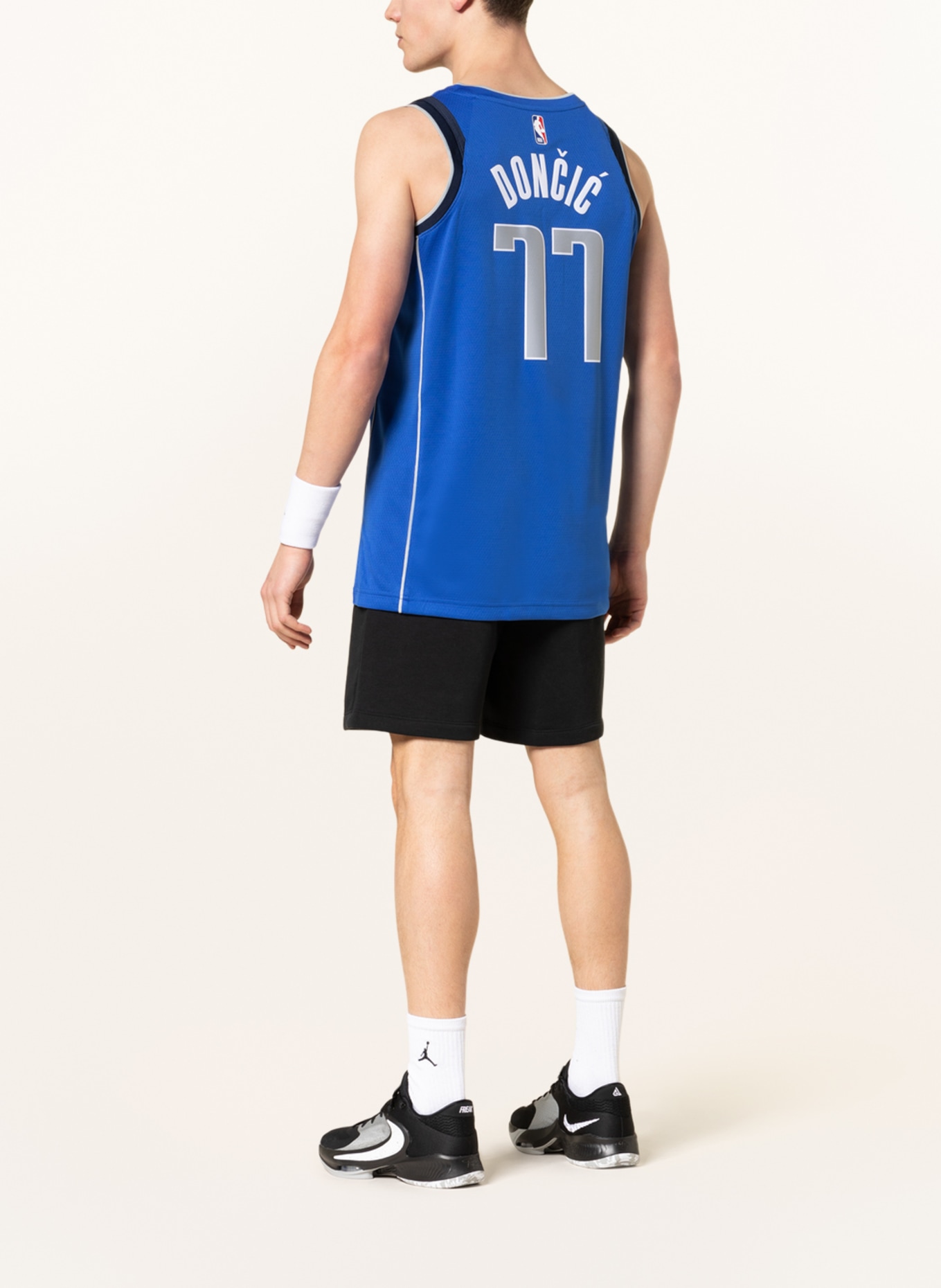Nike Basketbalový dres SWINGMAN, Barva: MODRÁ/ TMAVĚ MODRÁ (Obrázek 3)