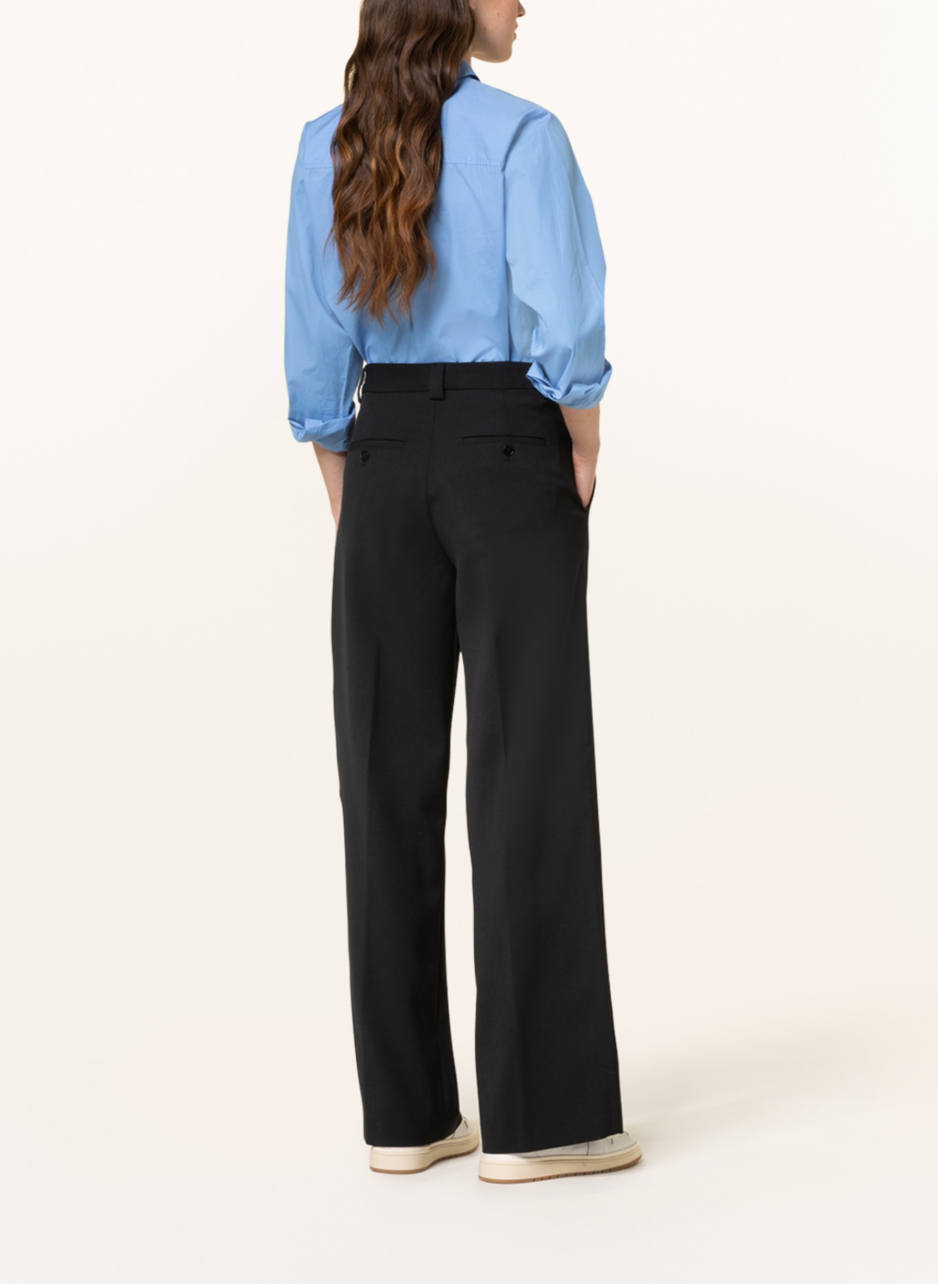 CLOSED Wide leg trousers BROOKS, Color: BLACK (Image 3)