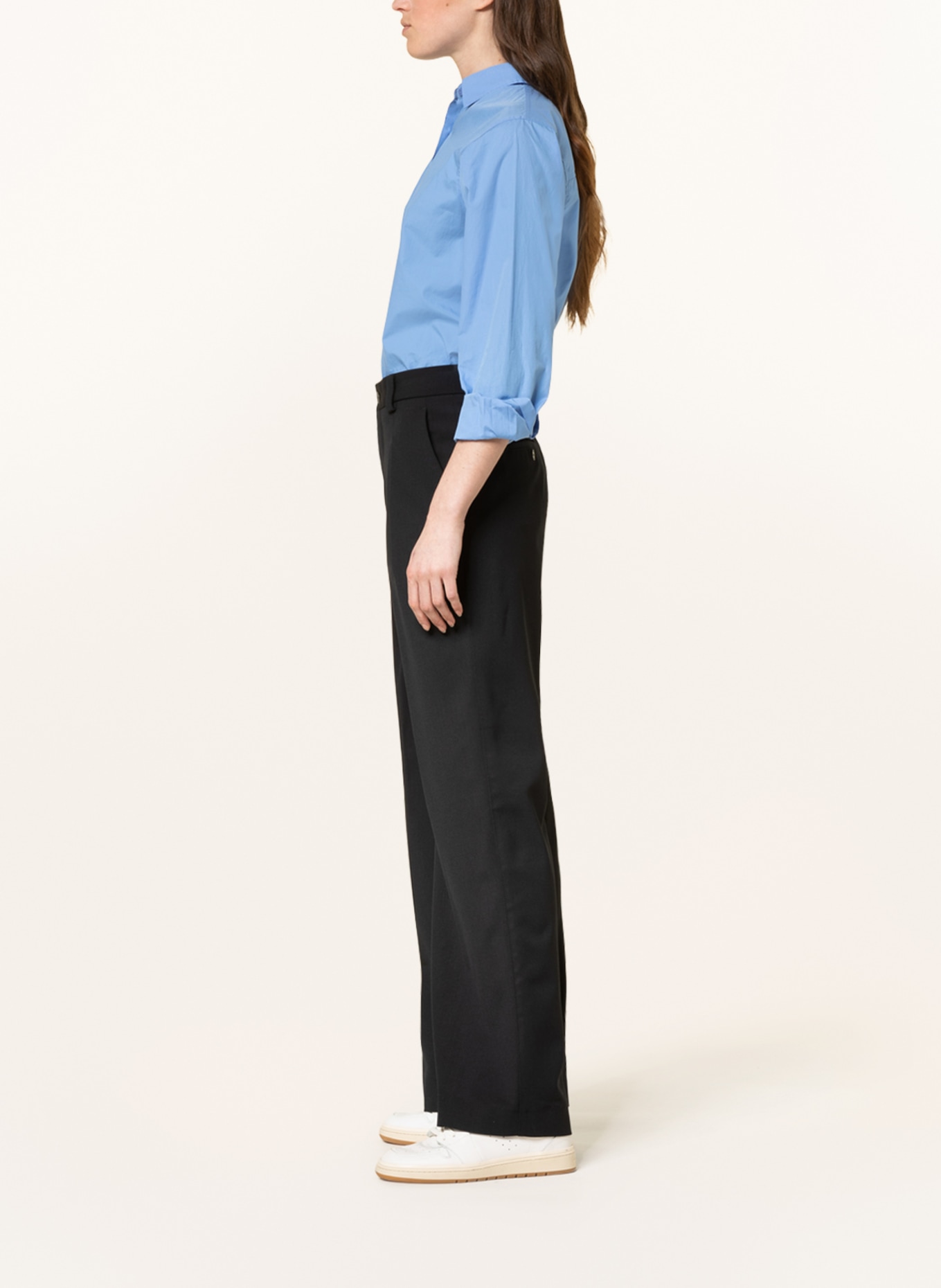 CLOSED Wide leg trousers BROOKS, Color: BLACK (Image 4)