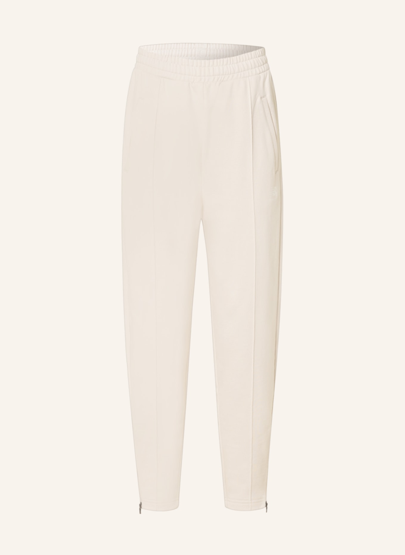 new balance Spodnie dresowe 7/8 ATHLETICS PEARL, Kolor: KREMOWY (Obrazek 1)