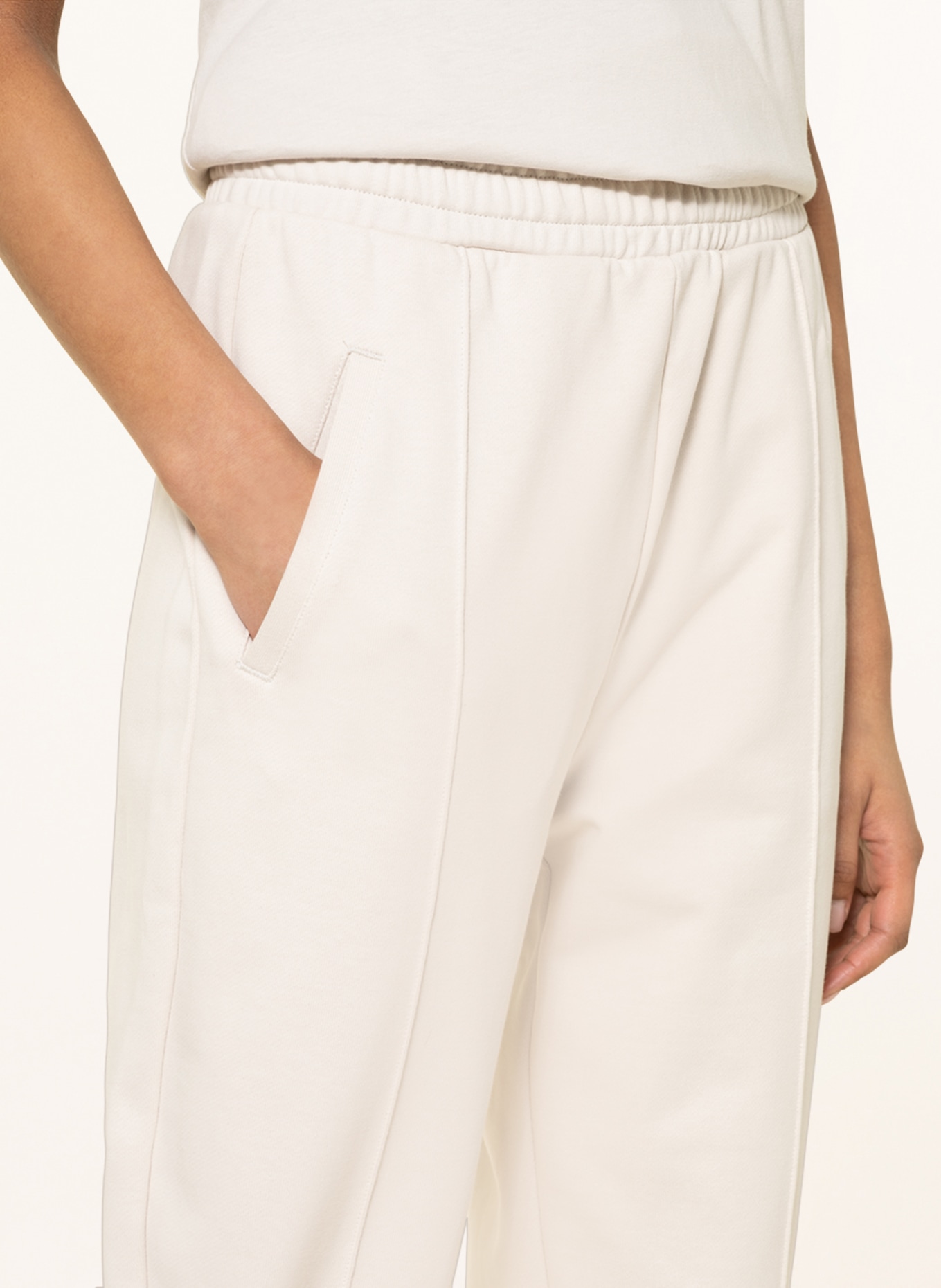 new balance Spodnie dresowe 7/8 ATHLETICS PEARL, Kolor: KREMOWY (Obrazek 5)