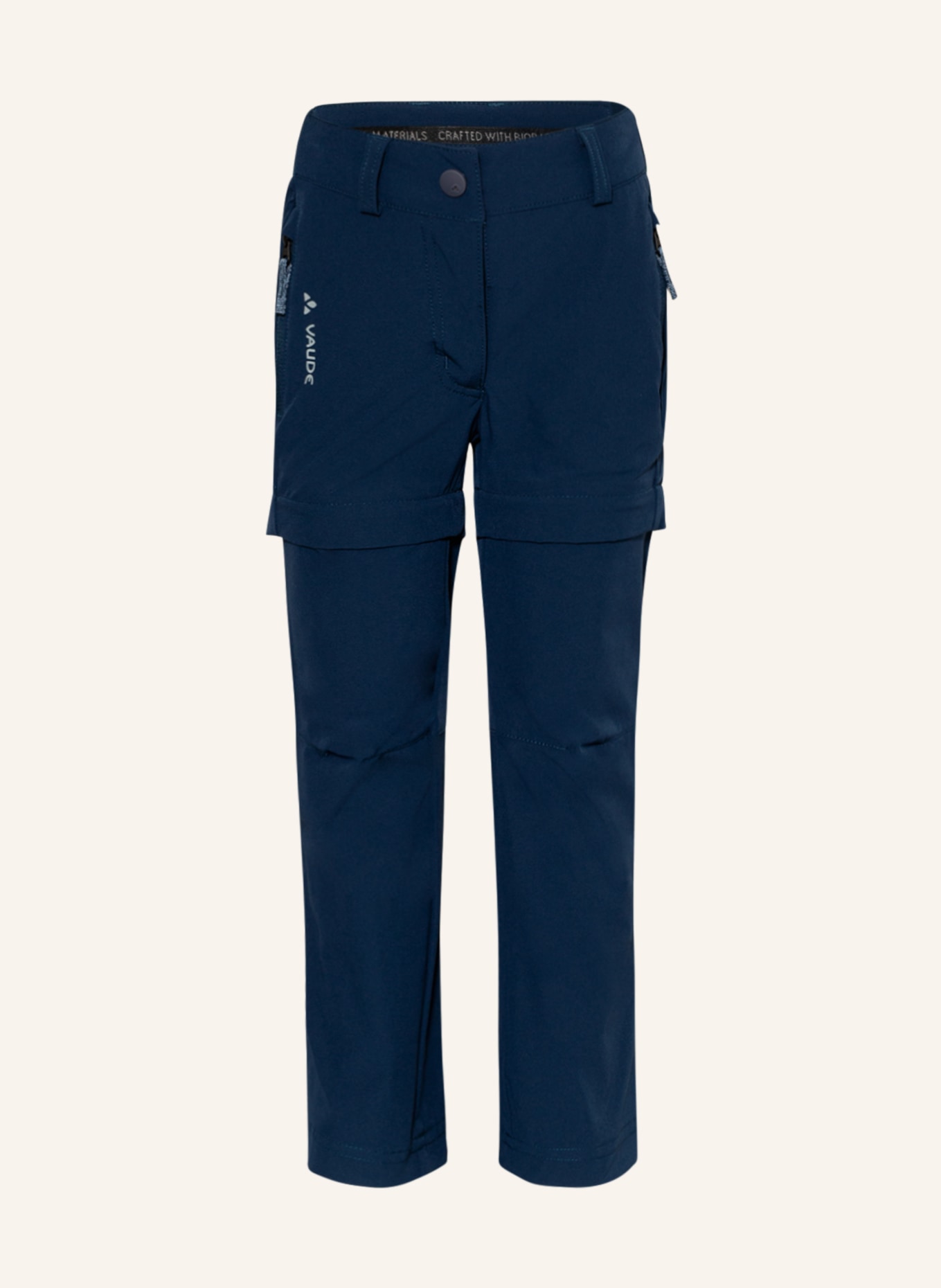 VAUDE Spodnie z odpinanymi nogawkami ZO, Kolor: GRANATOWY (Obrazek 1)