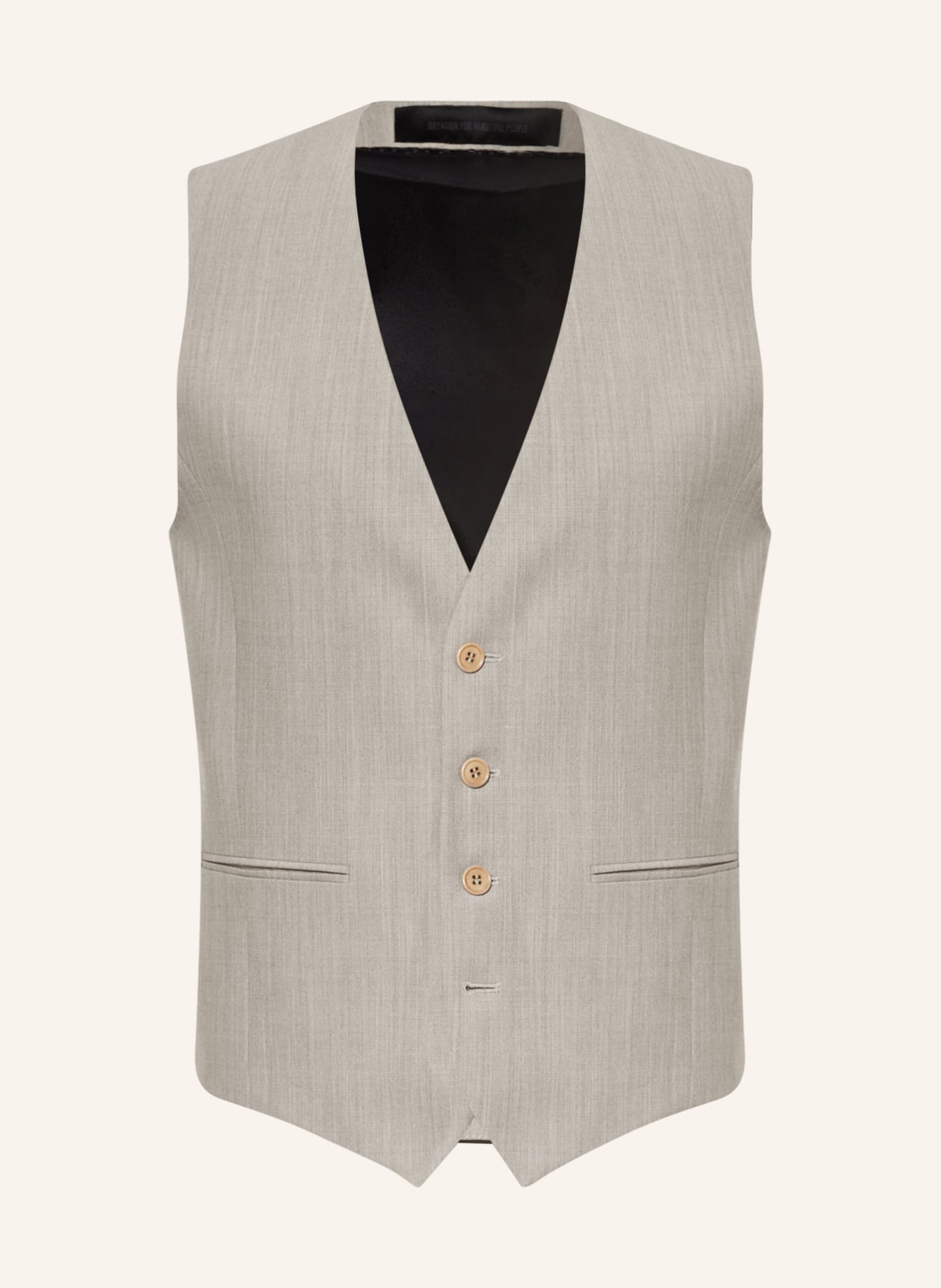 DRYKORN Suit vest MALMO extra slim fit, Color: 1700 BRAUN (Image 1)