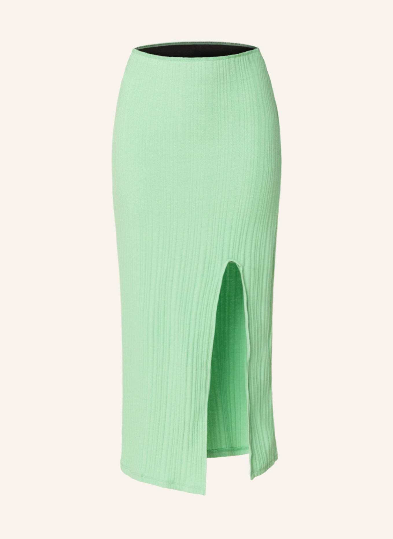 gina tricot Jersey skirt ADELA, Color: LIGHT GREEN (Image 1)