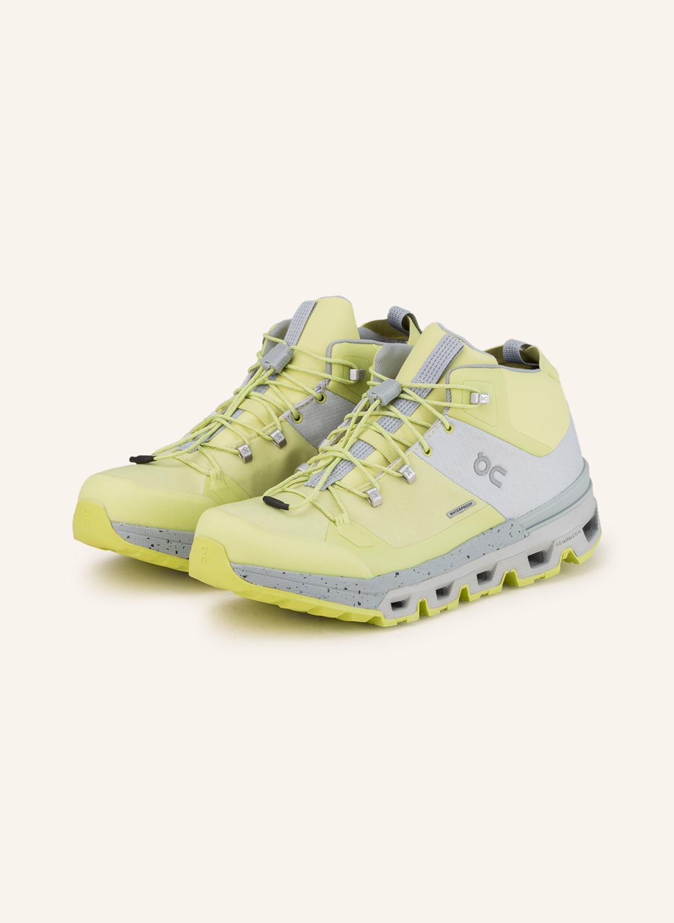 On Multifunctional shoes CLOUDTRAX WATERPROOF, Color: LIGHT GREEN/ LIGHT GRAY (Image 1)