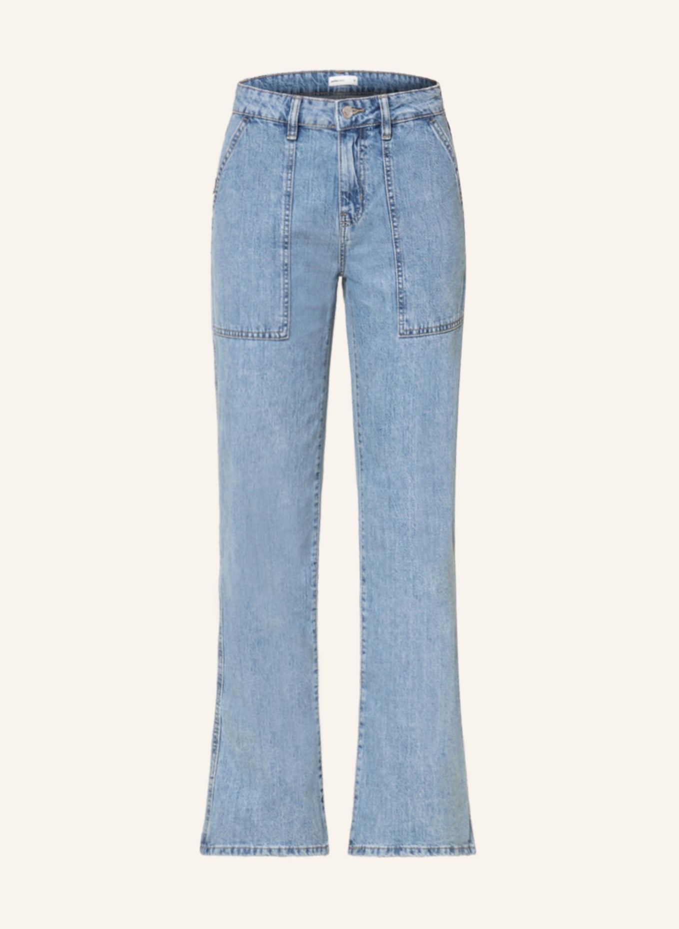 gina tricot Flared Jeans WORKER, Farbe: 5961 Indigo (Bild 1)