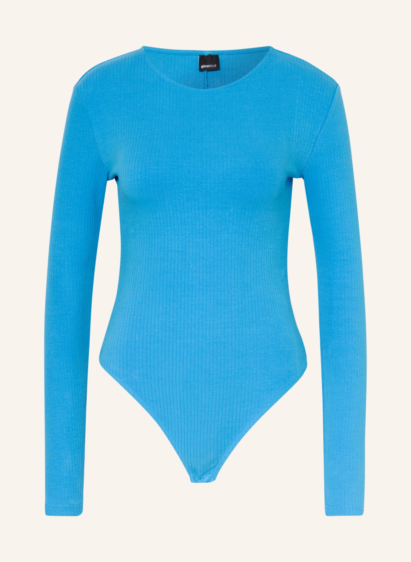 gina tricot Body MAGGIE mit Cut-outs, Farbe: BLAU (Bild 1)