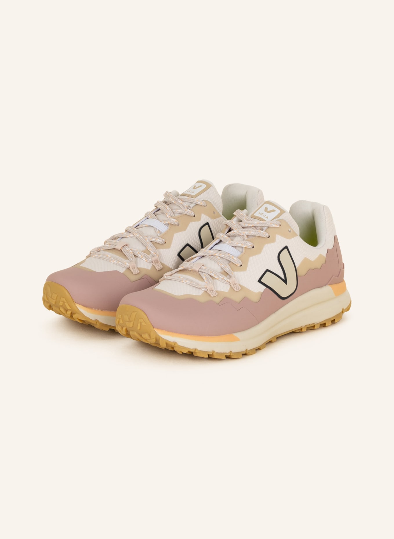 VEJA Sneakers FITZ ROY, Color: ROSE/ WHITE/ BEIGE (Image 1)
