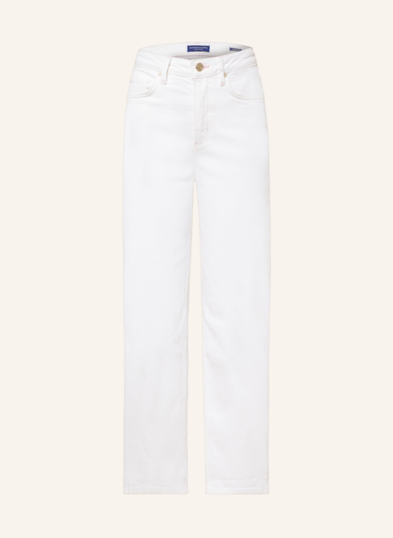 SCOTCH & SODA 7/8 jeans THE SKY, Color: WHITE (Image 1)