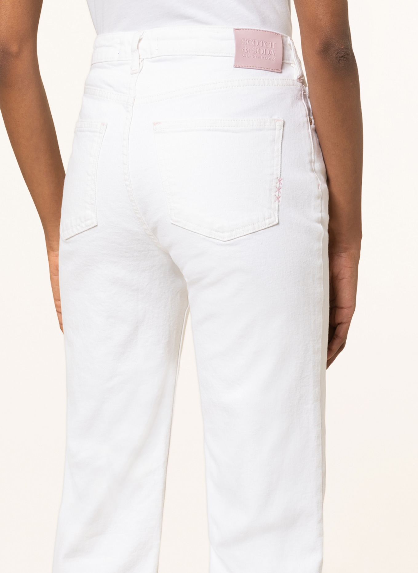 SCOTCH & SODA 7/8 jeans THE SKY, Color: WHITE (Image 5)