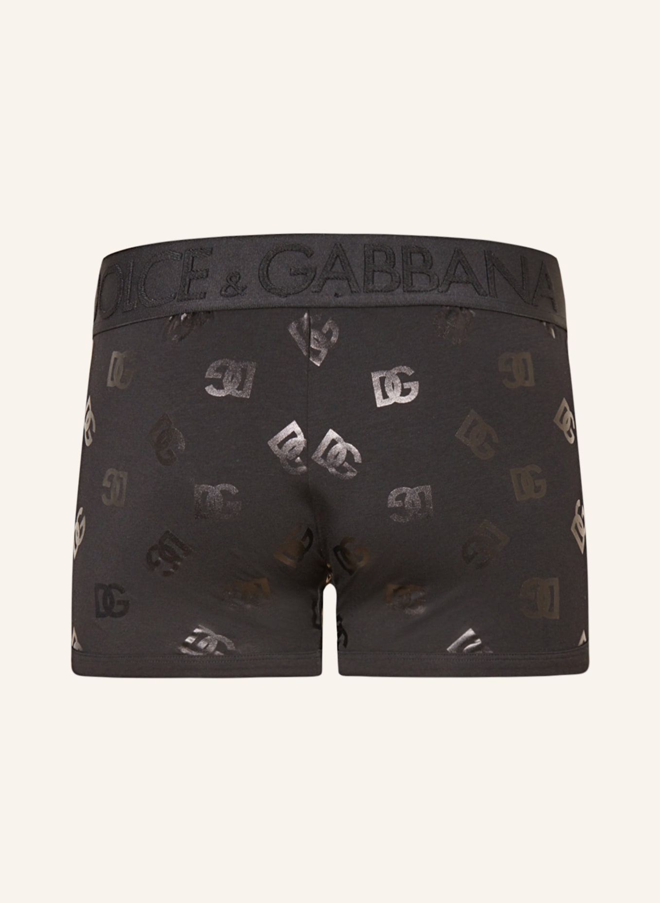 DOLCE GABBANA Boxer shorts in black