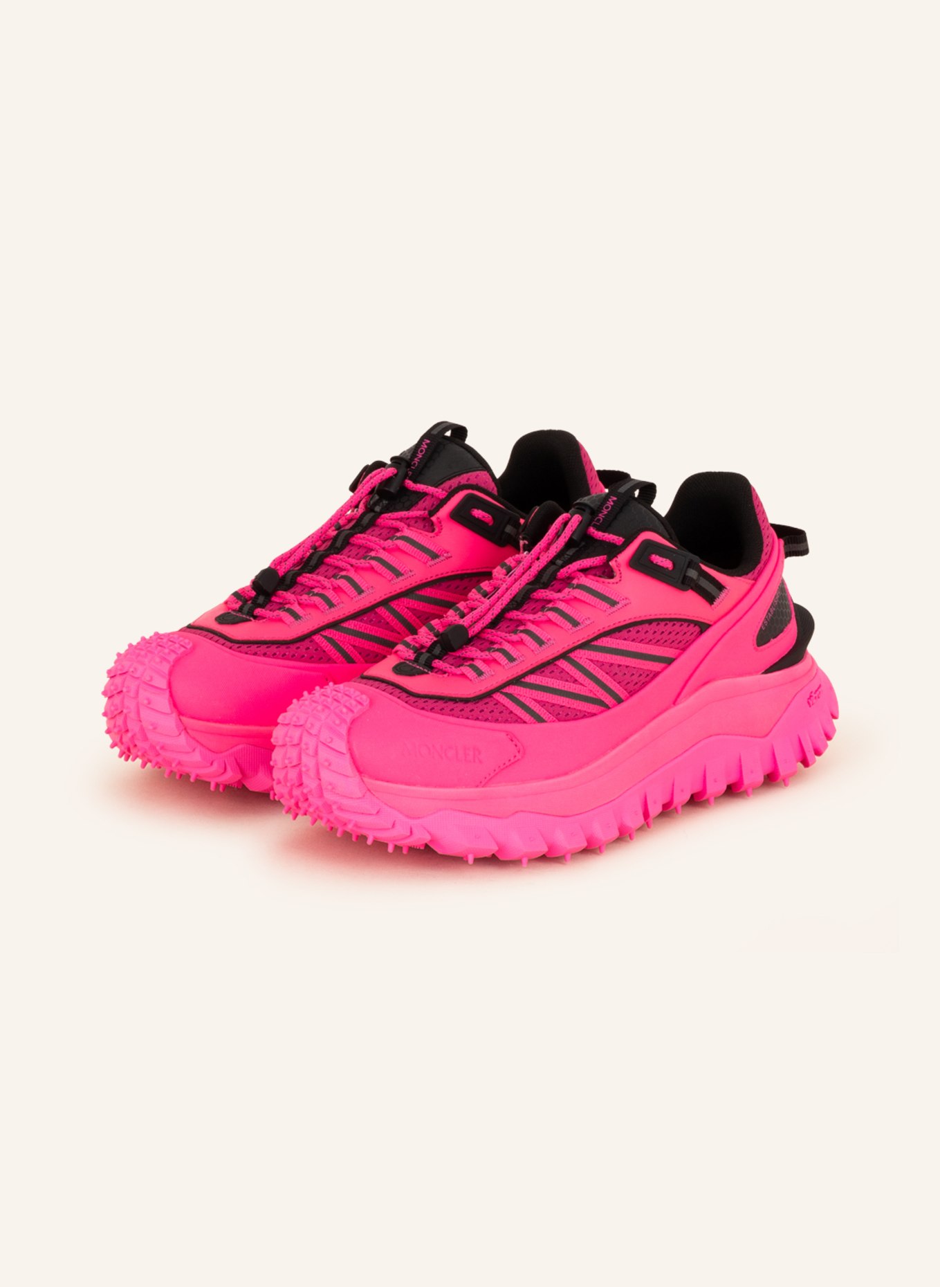 MONCLER GRENOBLE Sneakers TRAILGRIP, Color: NEON PINK (Image 1)