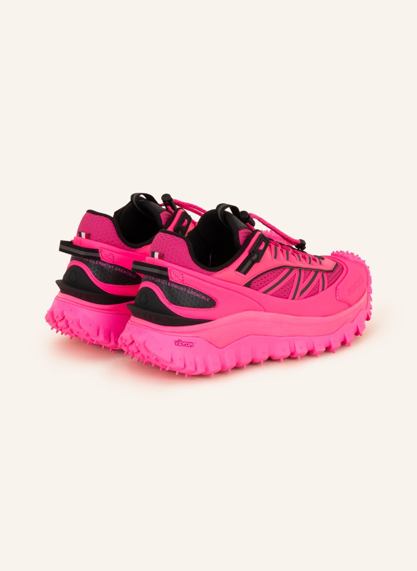 MONCLER GRENOBLE Sneakers TRAILGRIP, Color: NEON PINK (Image 2)