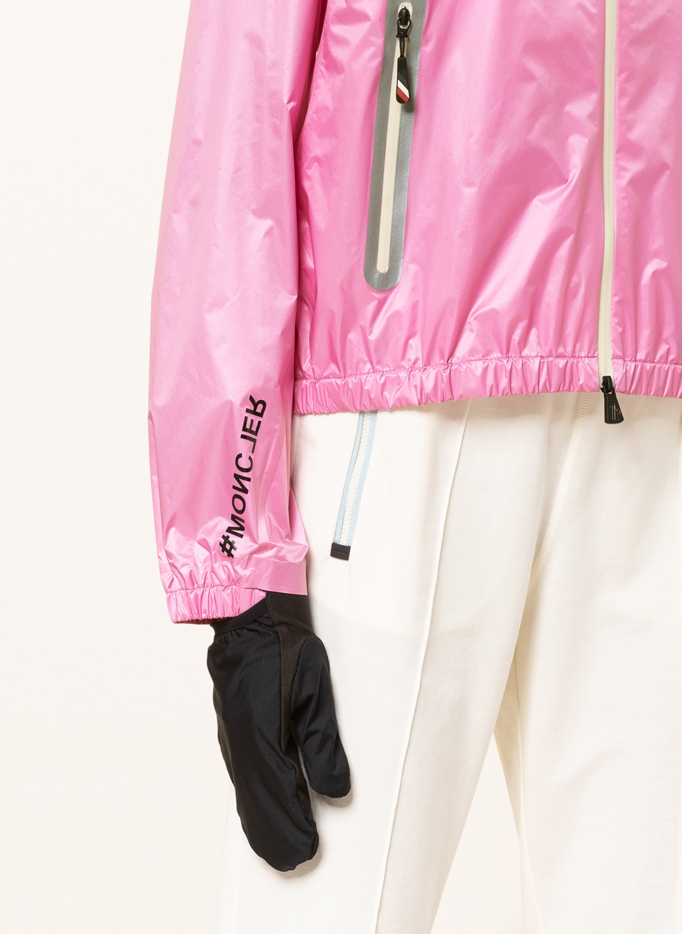 MONCLER GRENOBLE Rain jacket CROZAT, Color: ROSE (Image 5)