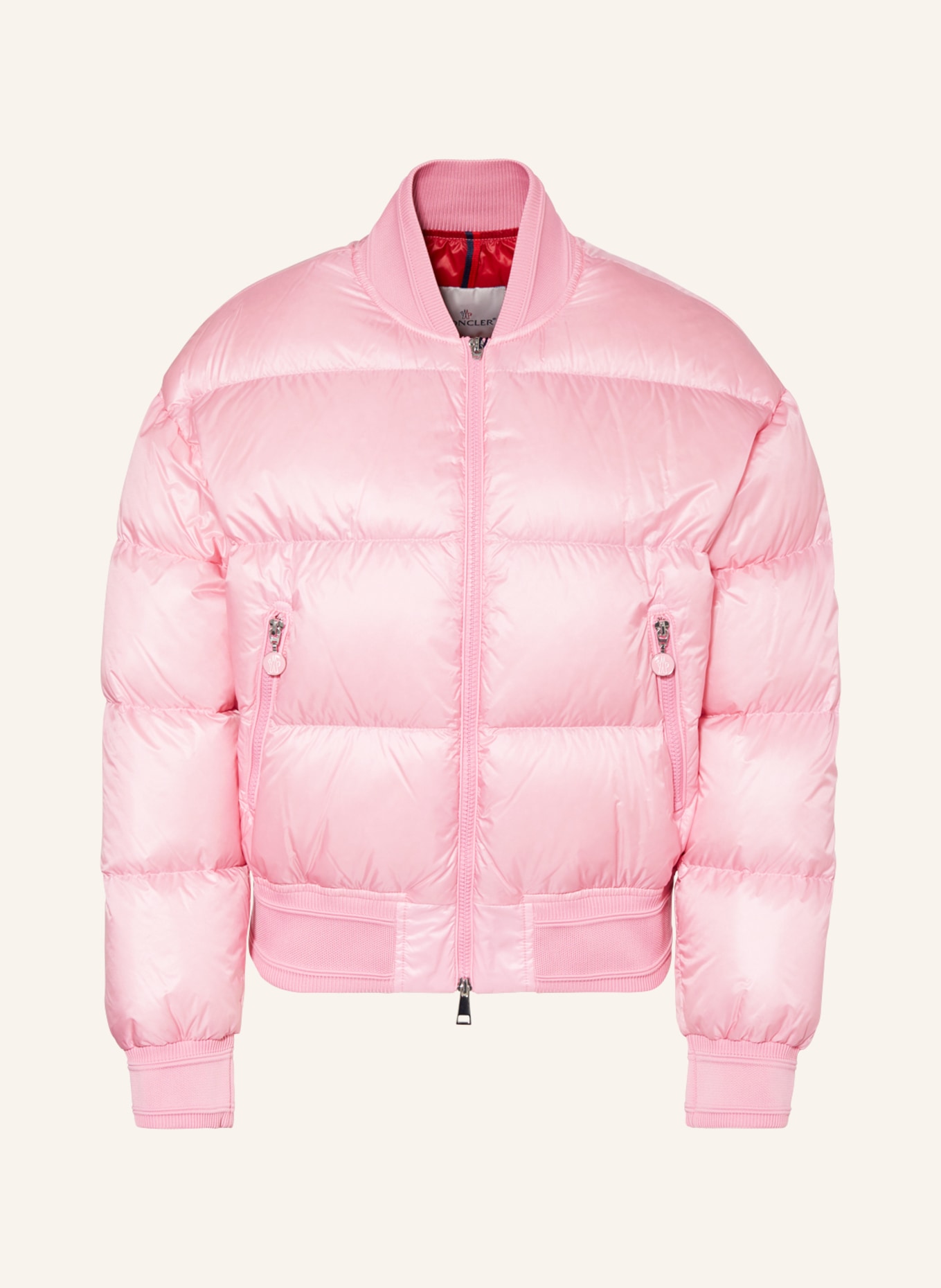 MONCLER Down jacket MERLAT, Color: PINK (Image 1)