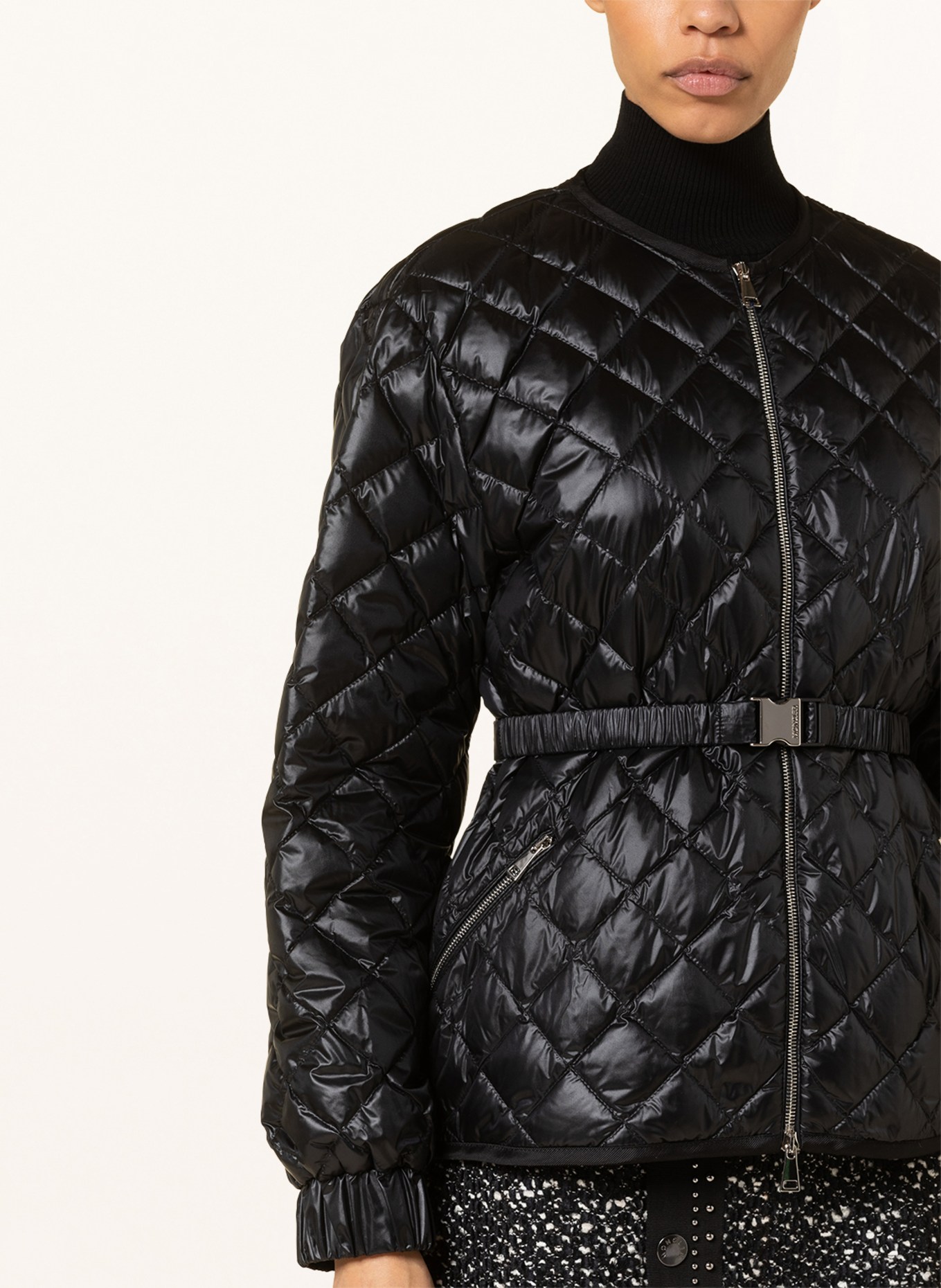 MONCLER Down jacket PAQUIS, Color: BLACK (Image 4)