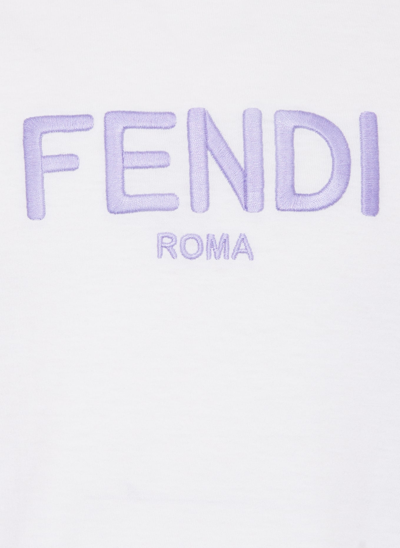 FENDI Kleid im Materialmix, Farbe: WEISS/ ROSA/ GELB (Bild 3)