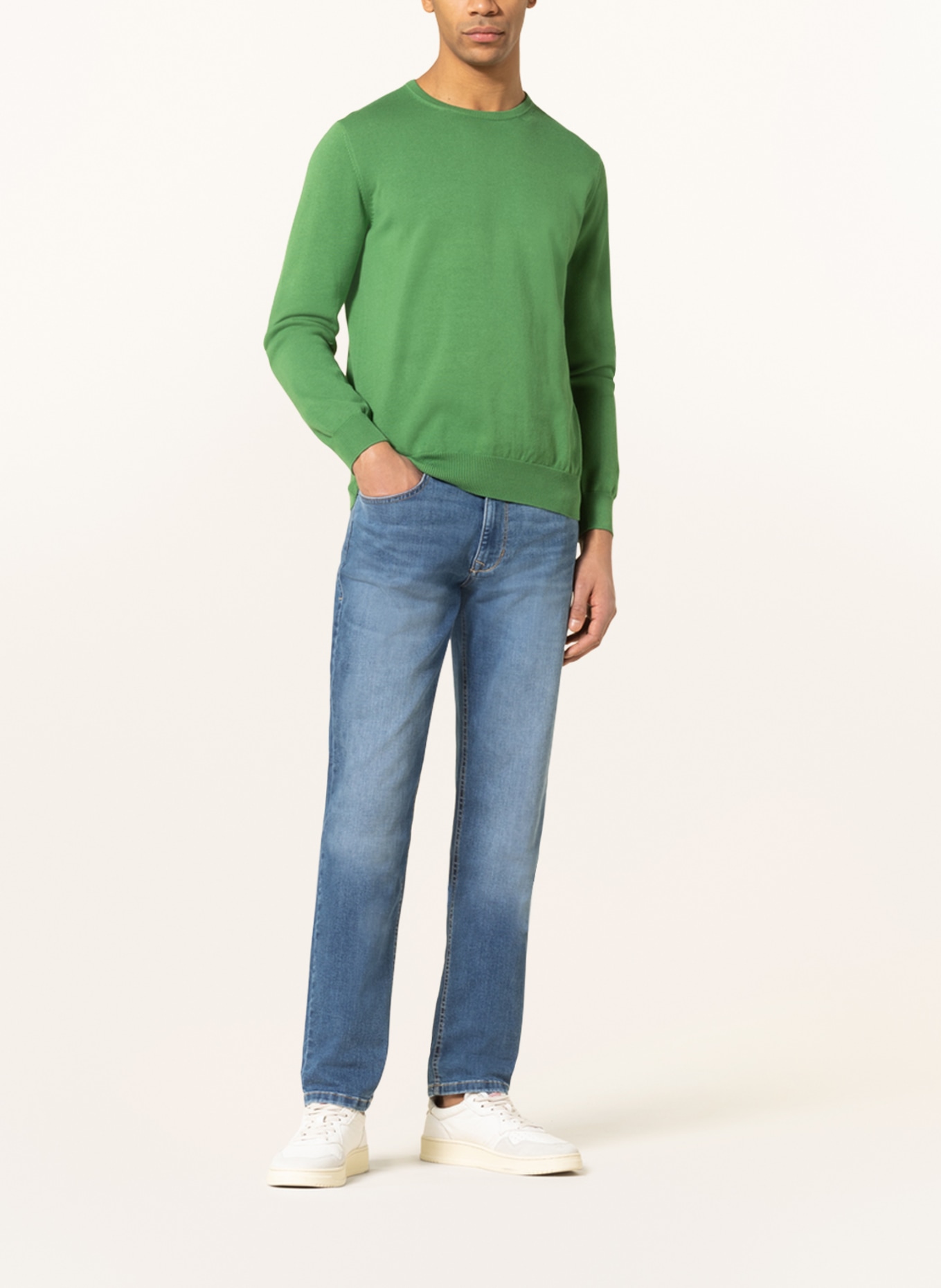STROKESMAN'S Sweater , Color: GREEN (Image 2)