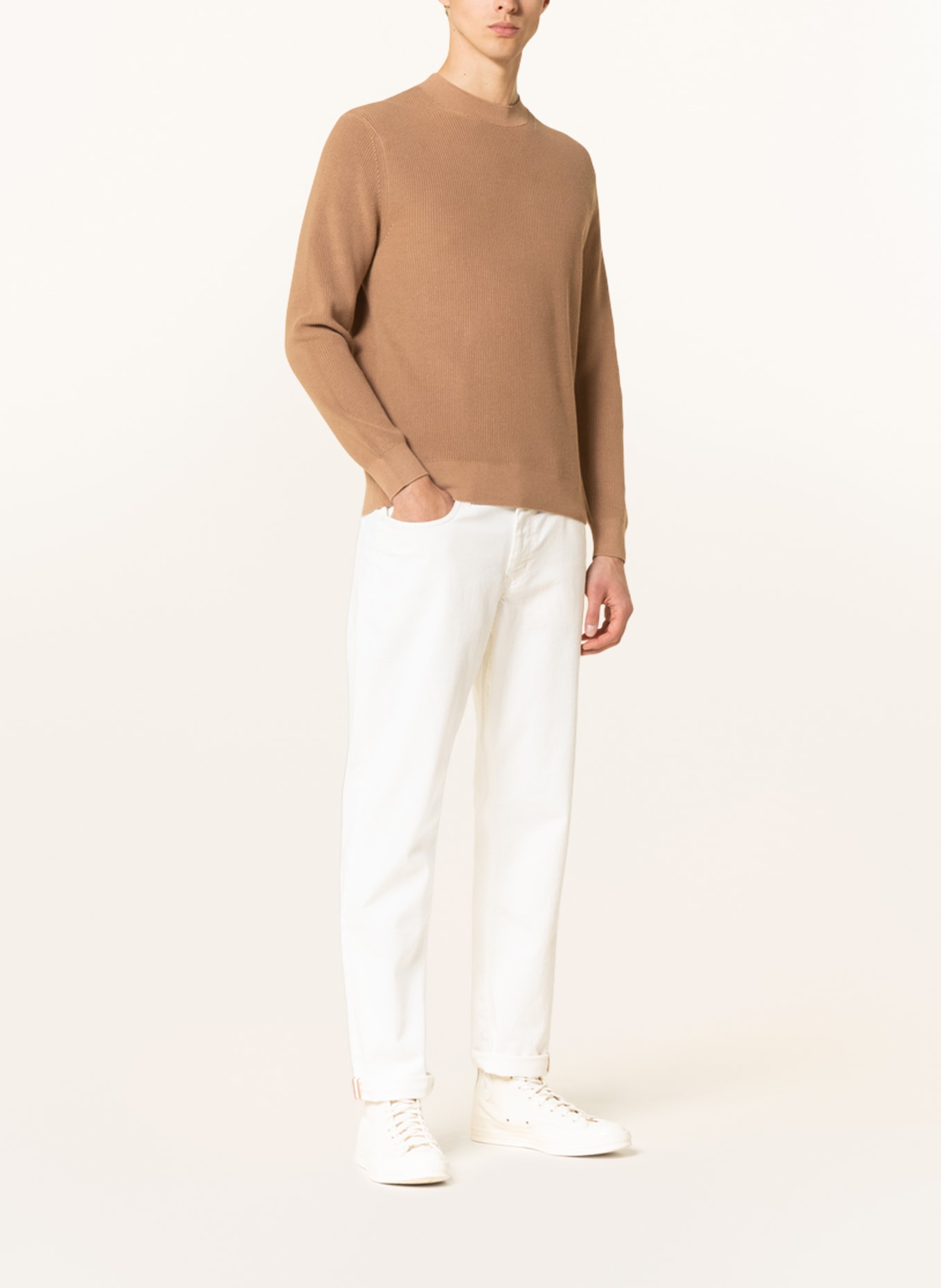PAUL Sweater , Color: CAMEL (Image 2)