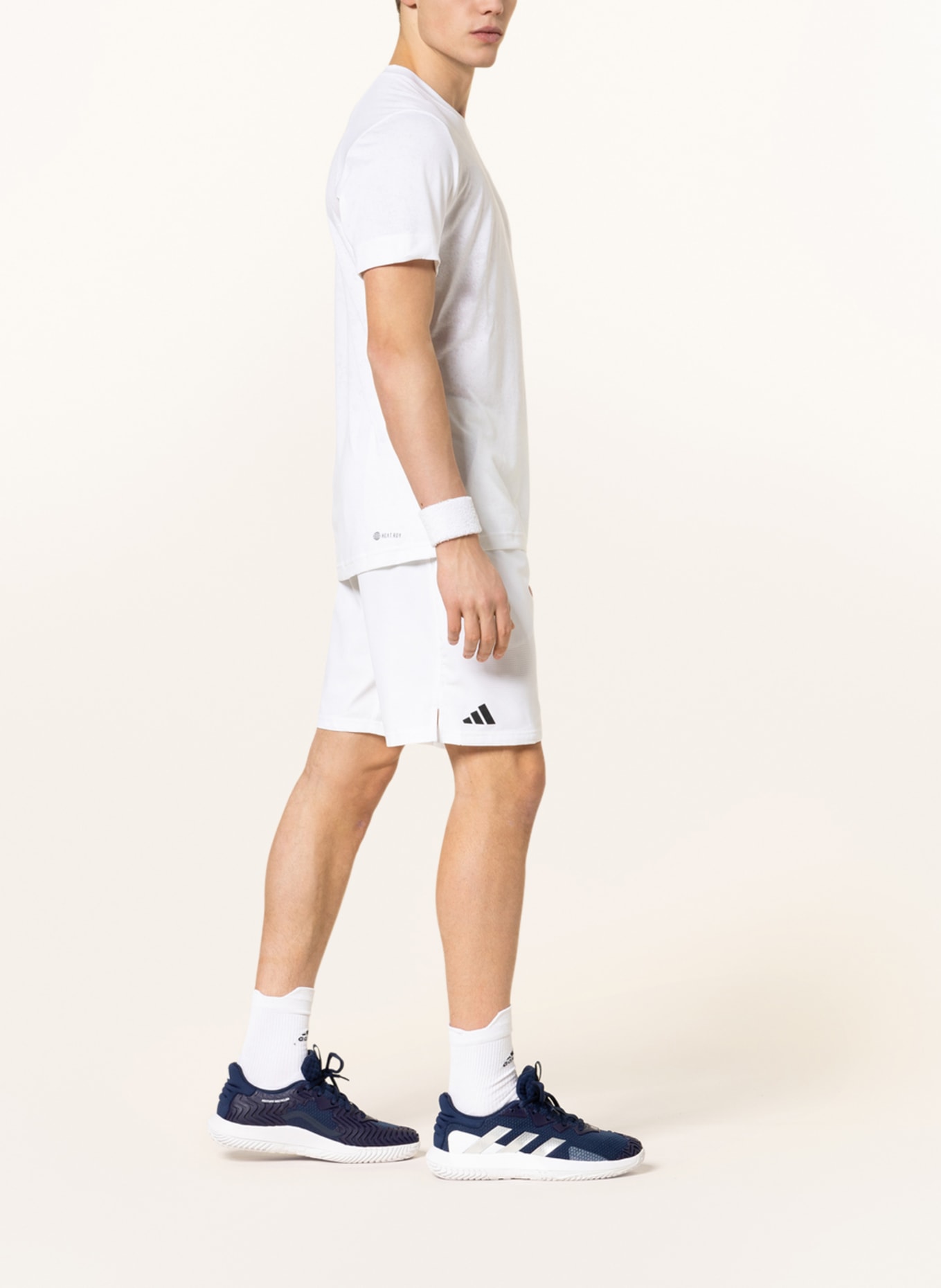 adidas Tennis shorts ERGO, Color: WHITE (Image 4)
