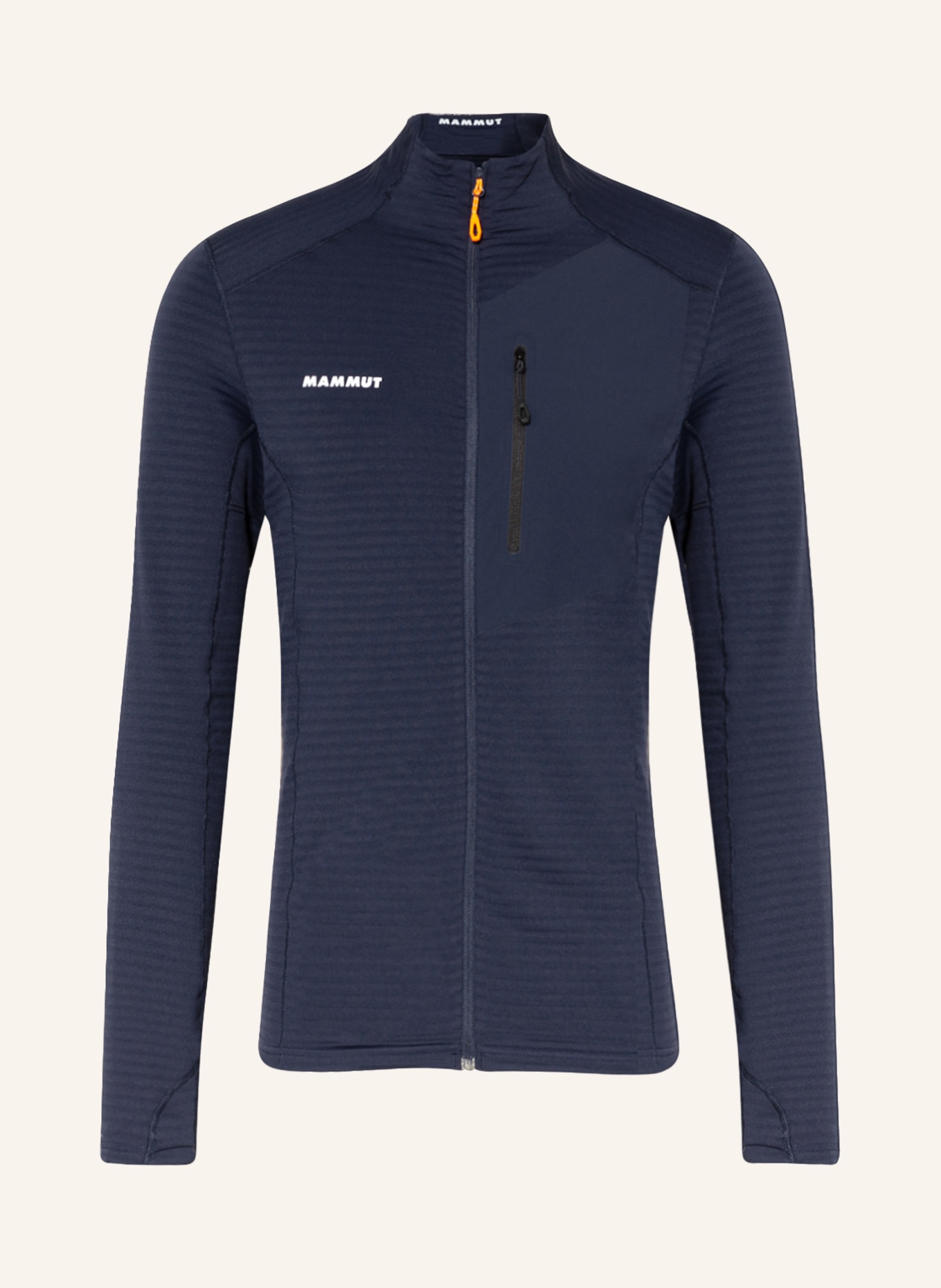 MAMMUT Mid-layer beach jacket TAISS LIGHT: DARK BLUE
