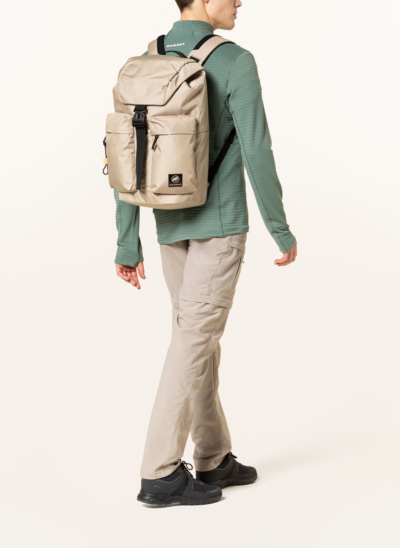 MAMMUT Backpack XERON 30 with laptop compartment, Color: LIGHT BROWN (Image 4)