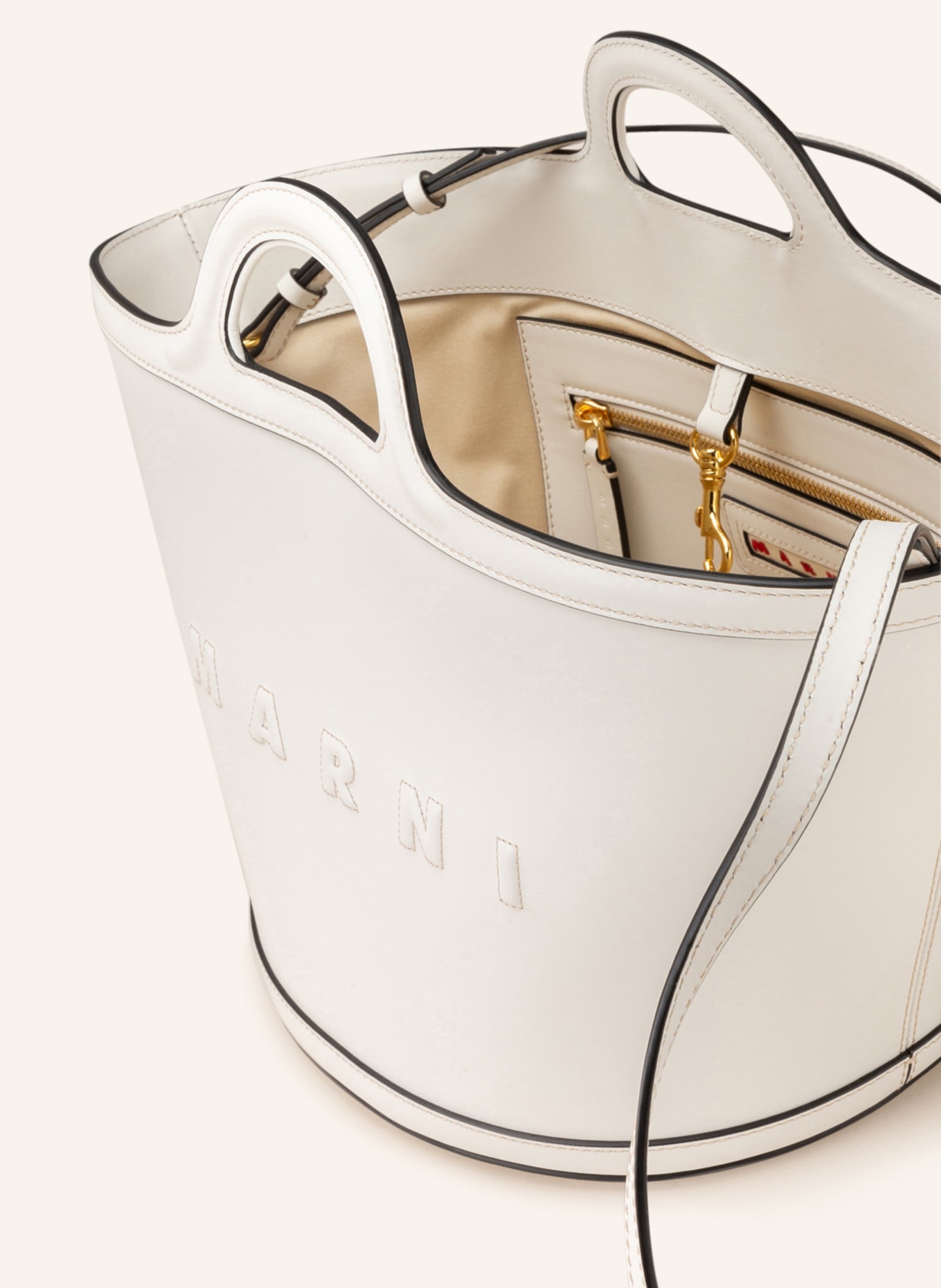 MARNI Handbag TROPICALIA SMALL, Color: WHITE (Image 3)