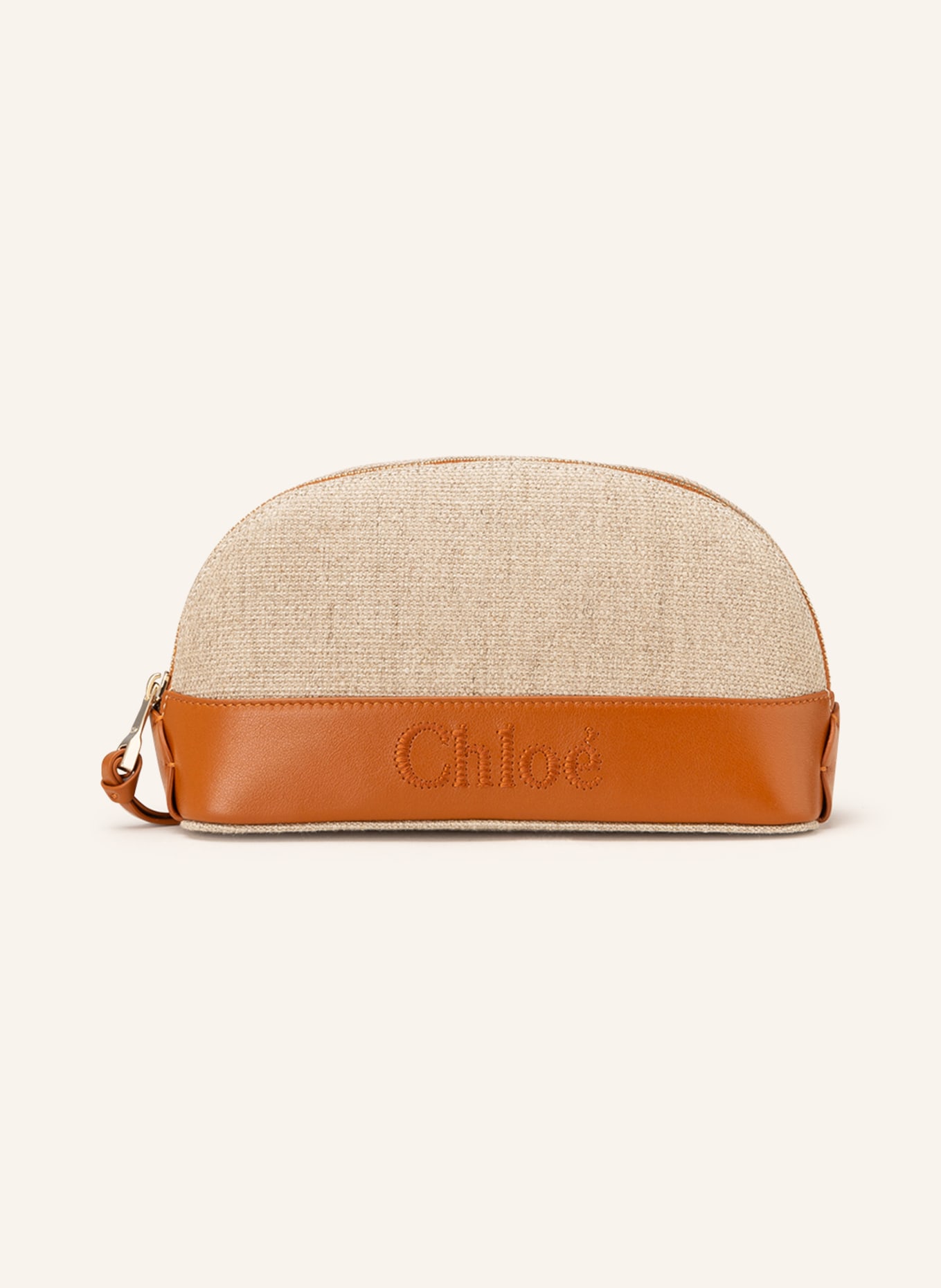 Chloé Marcie Pouch On Chain in Brown | Lyst