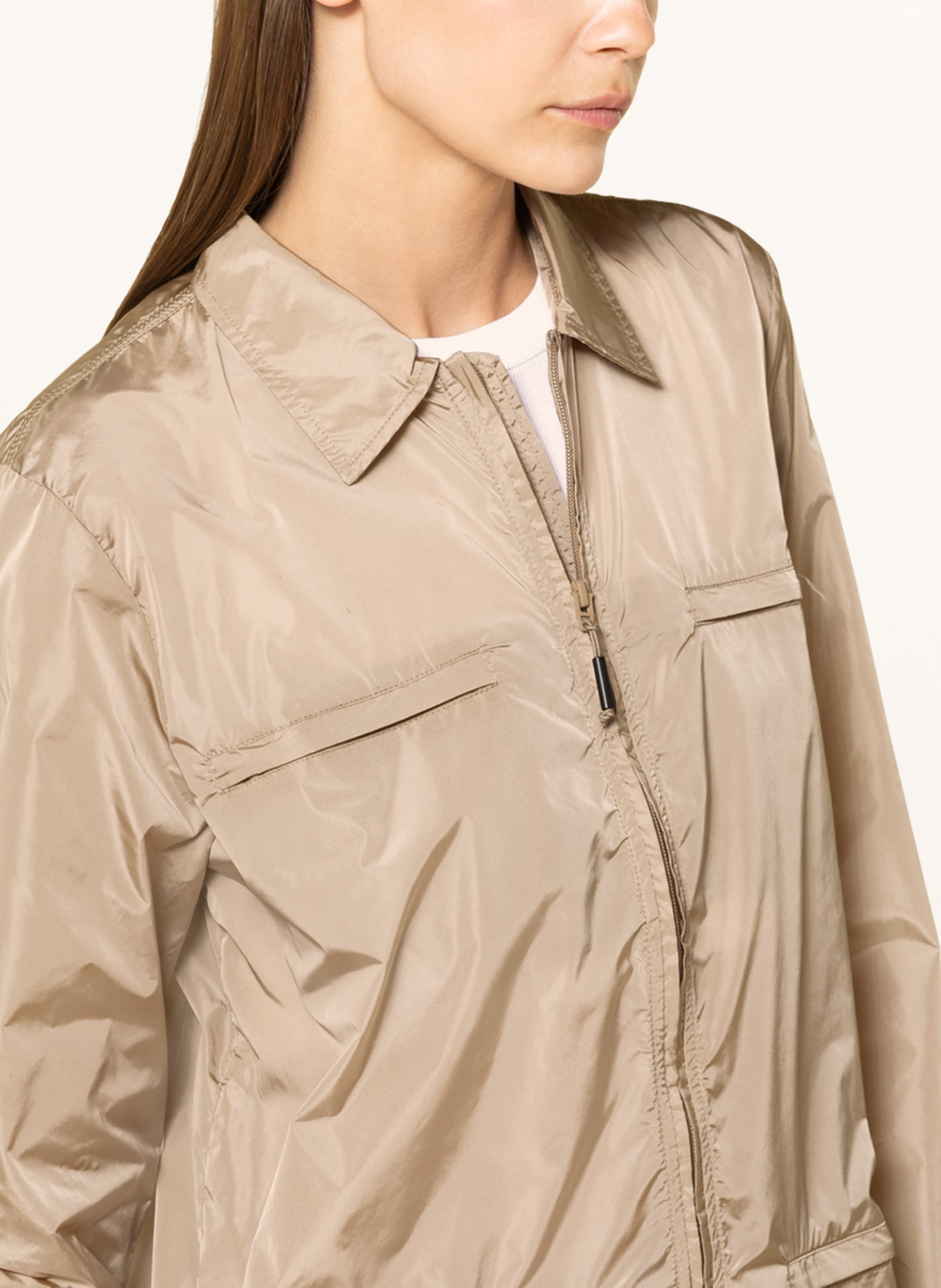RAINS Jacket, Color: BEIGE (Image 4)