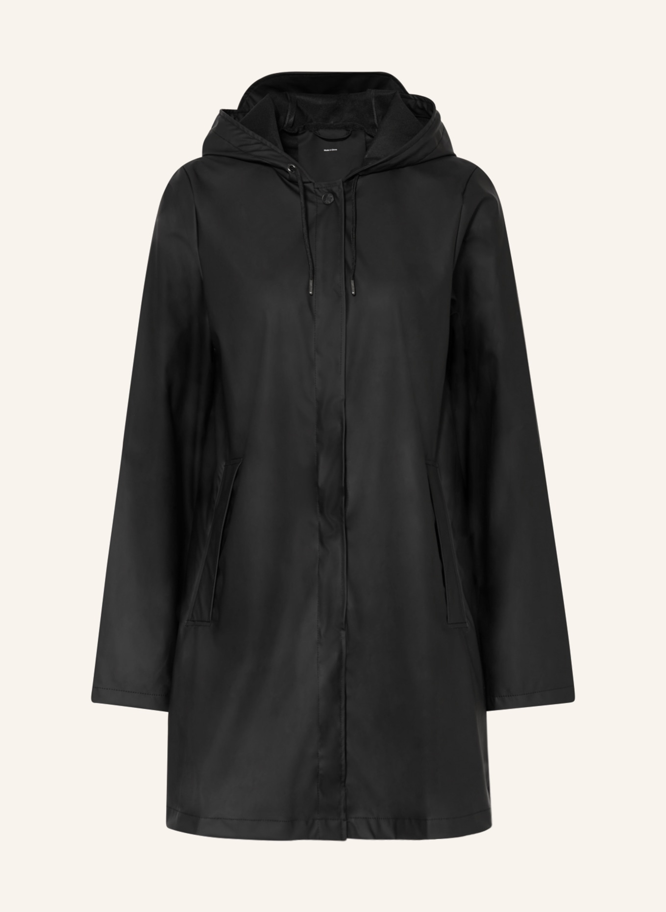 RAINS Rain jacket, Color: BLACK (Image 1)