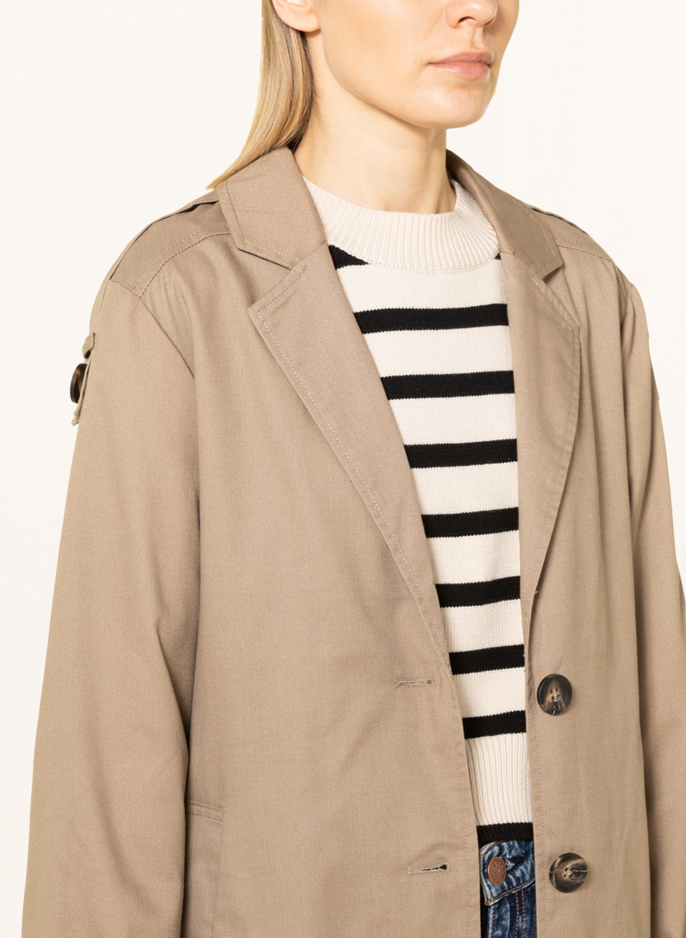 FREEQUENT 2-in-1 trench coat FQTUKSY, Color: TAUPE (Image 5)