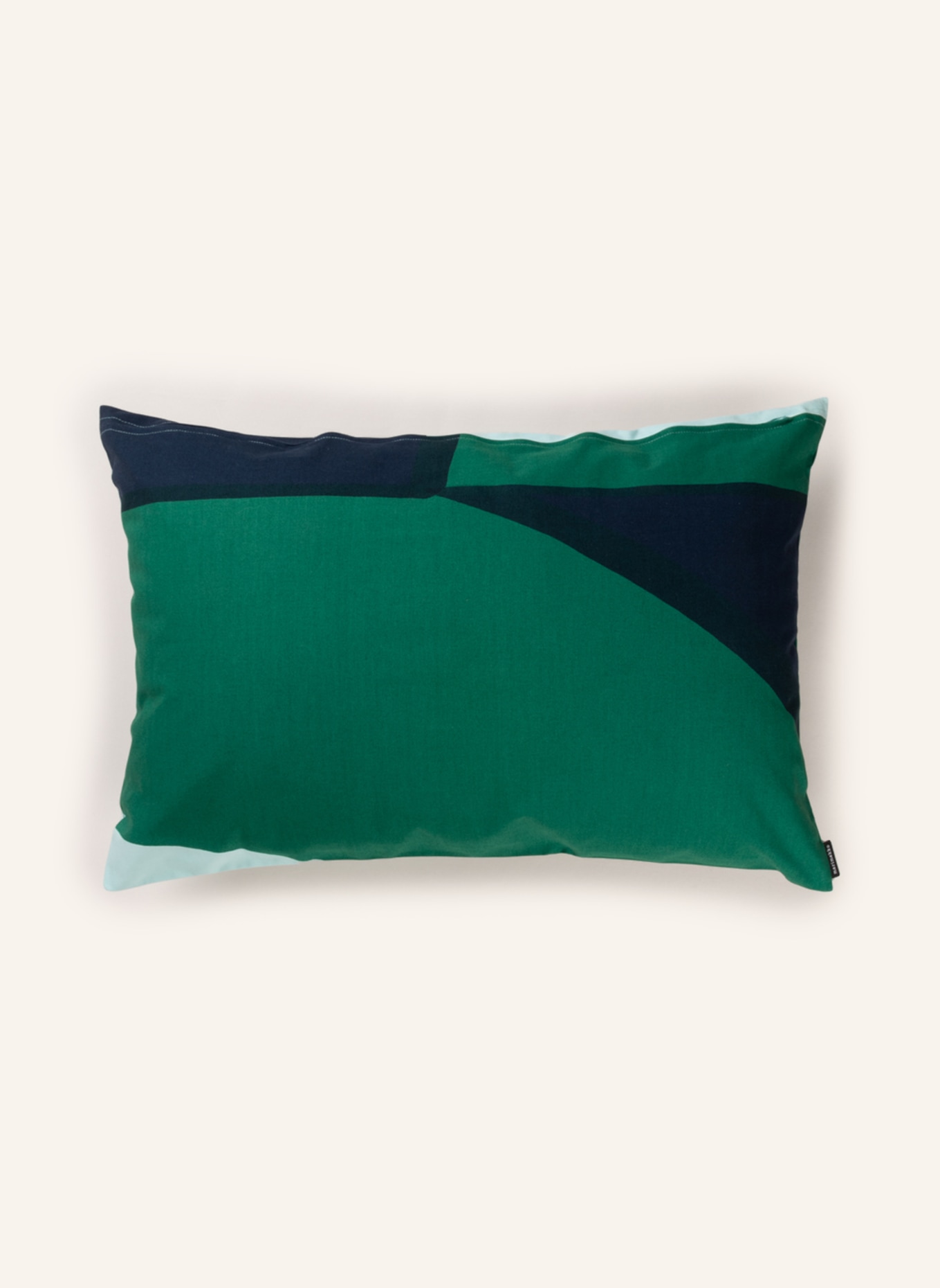 marimekko Decorative cushion cover SAVANNI, Color: MINT/ GREEN/ DARK BLUE (Image 2)