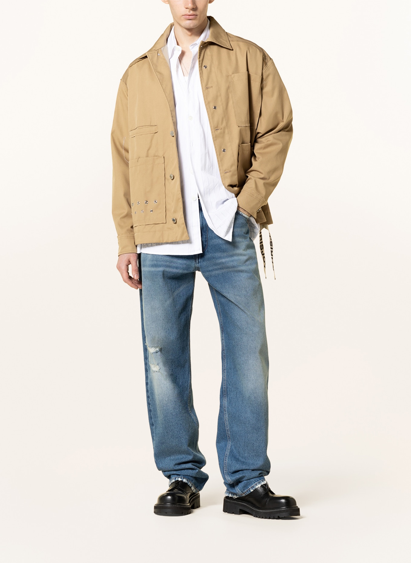 KHRISJOY Jacket, Color: BEIGE (Image 2)