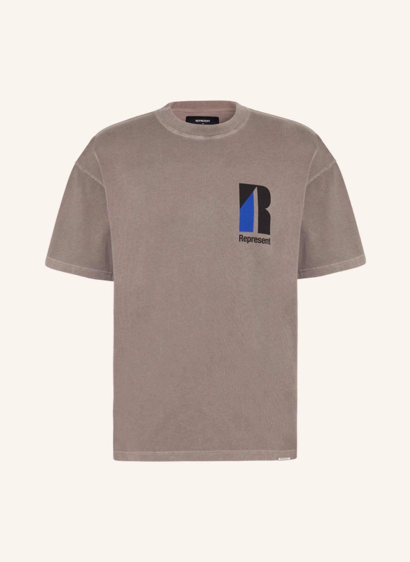 REPRESENT T-shirt, Color: TAUPE (Image 1)