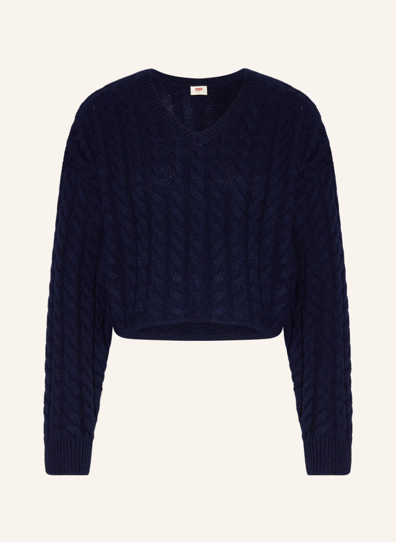 Levi's® Cropped-Pullover, Farbe: DUNKELBLAU (Bild 1)