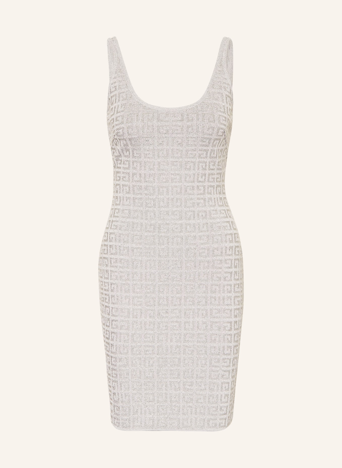 GIVENCHY Dress with glitter thread, Color: SILVER (Image 1)