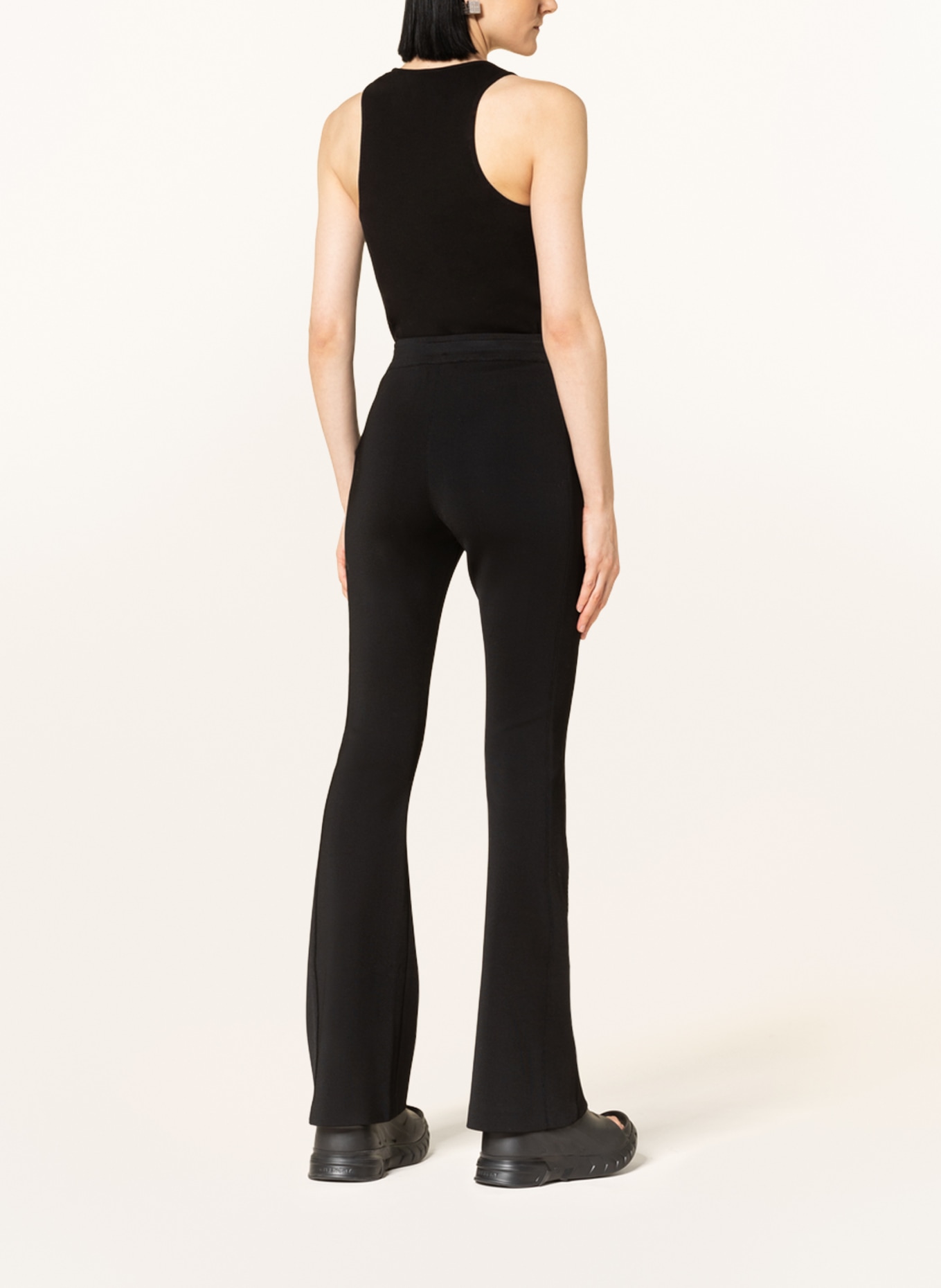 GIVENCHY Bootcut trousers, Color: BLACK (Image 3)