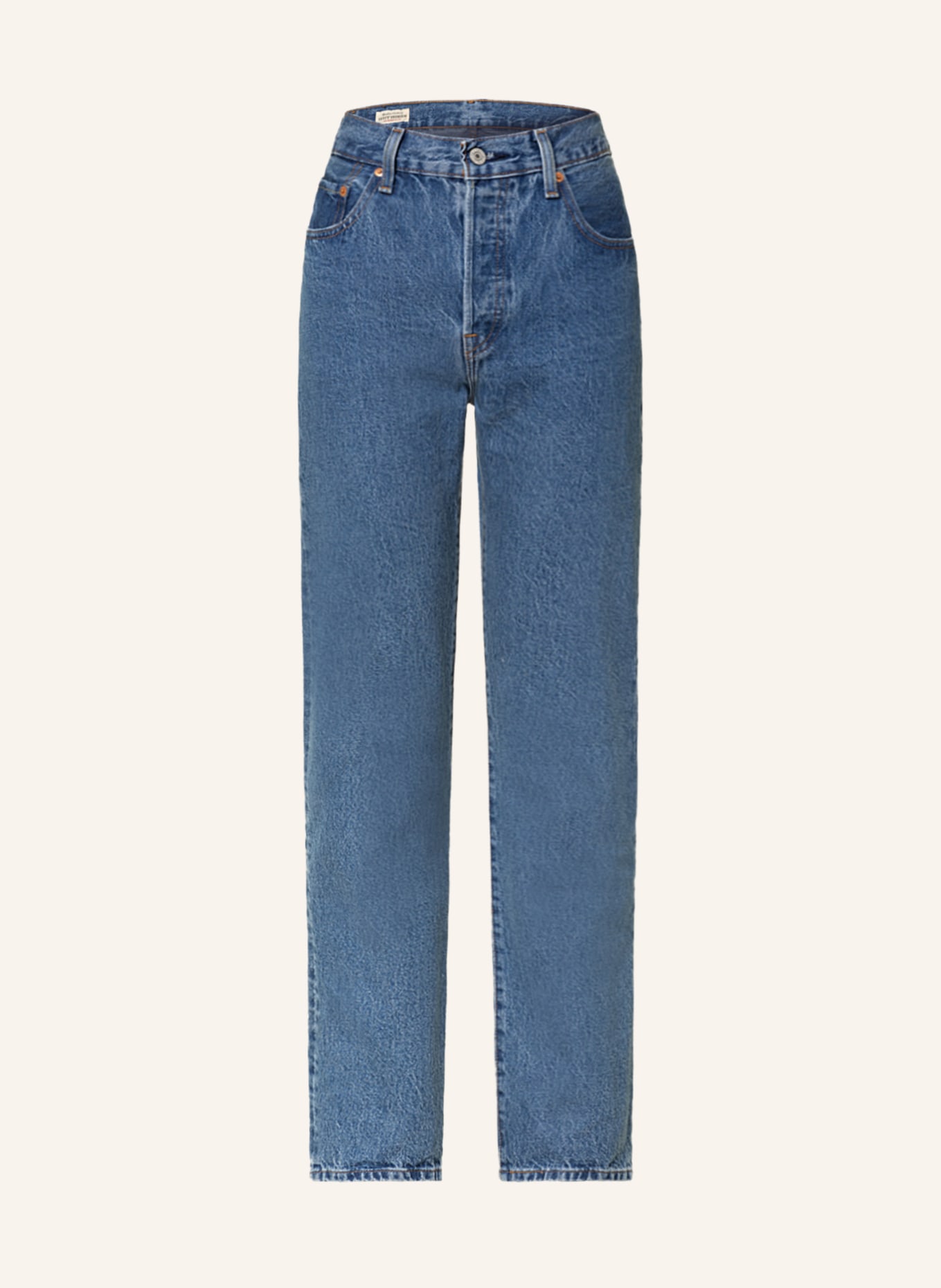 Levi's® Straight jeans 501, Color: 38 Med Indigo - Flat Finish (Image 1)