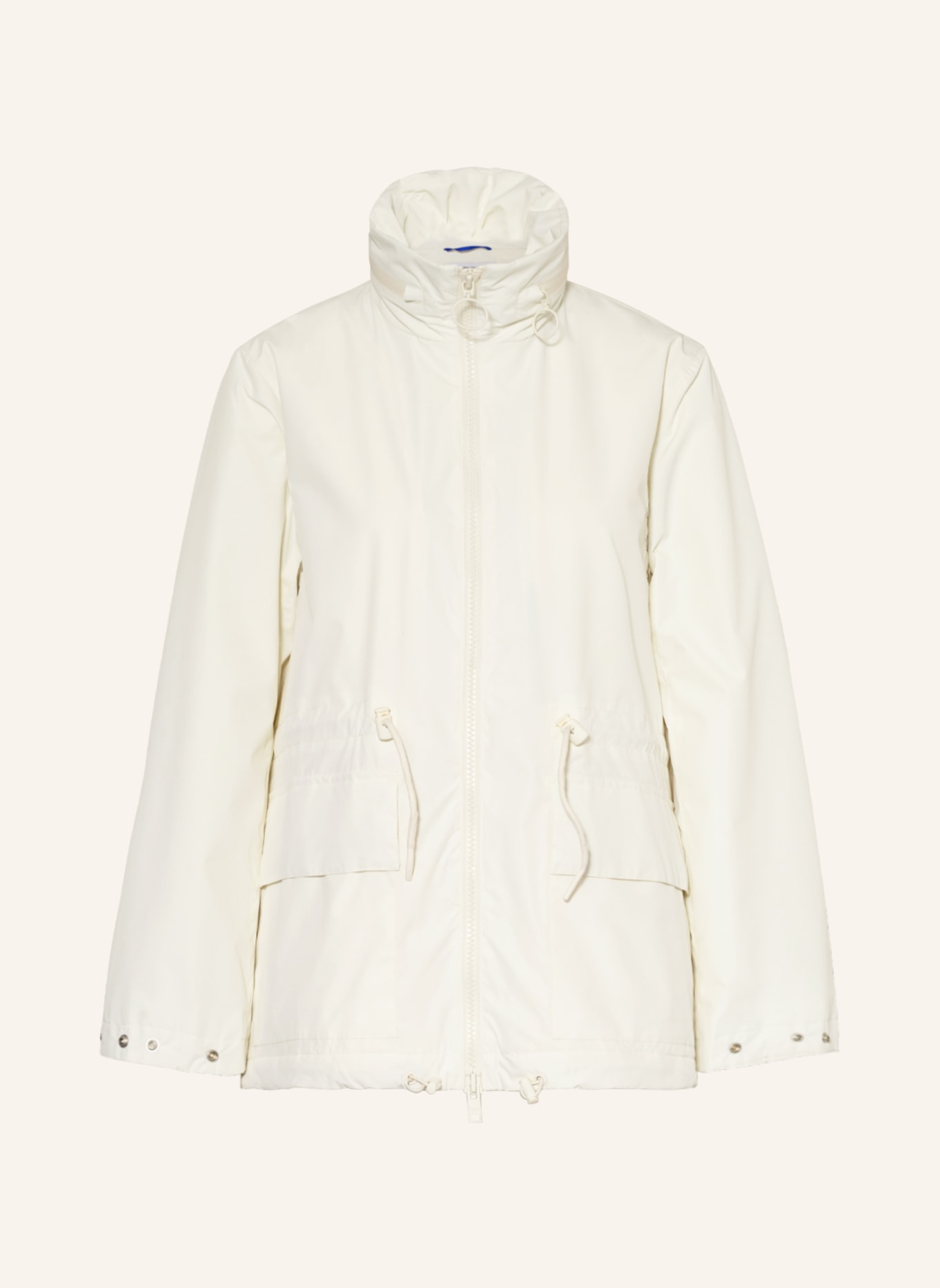 EMBASSY OF BRICKS AND LOGS Rain jacket REYKJAVIK, Color: WHITE (Image 1)