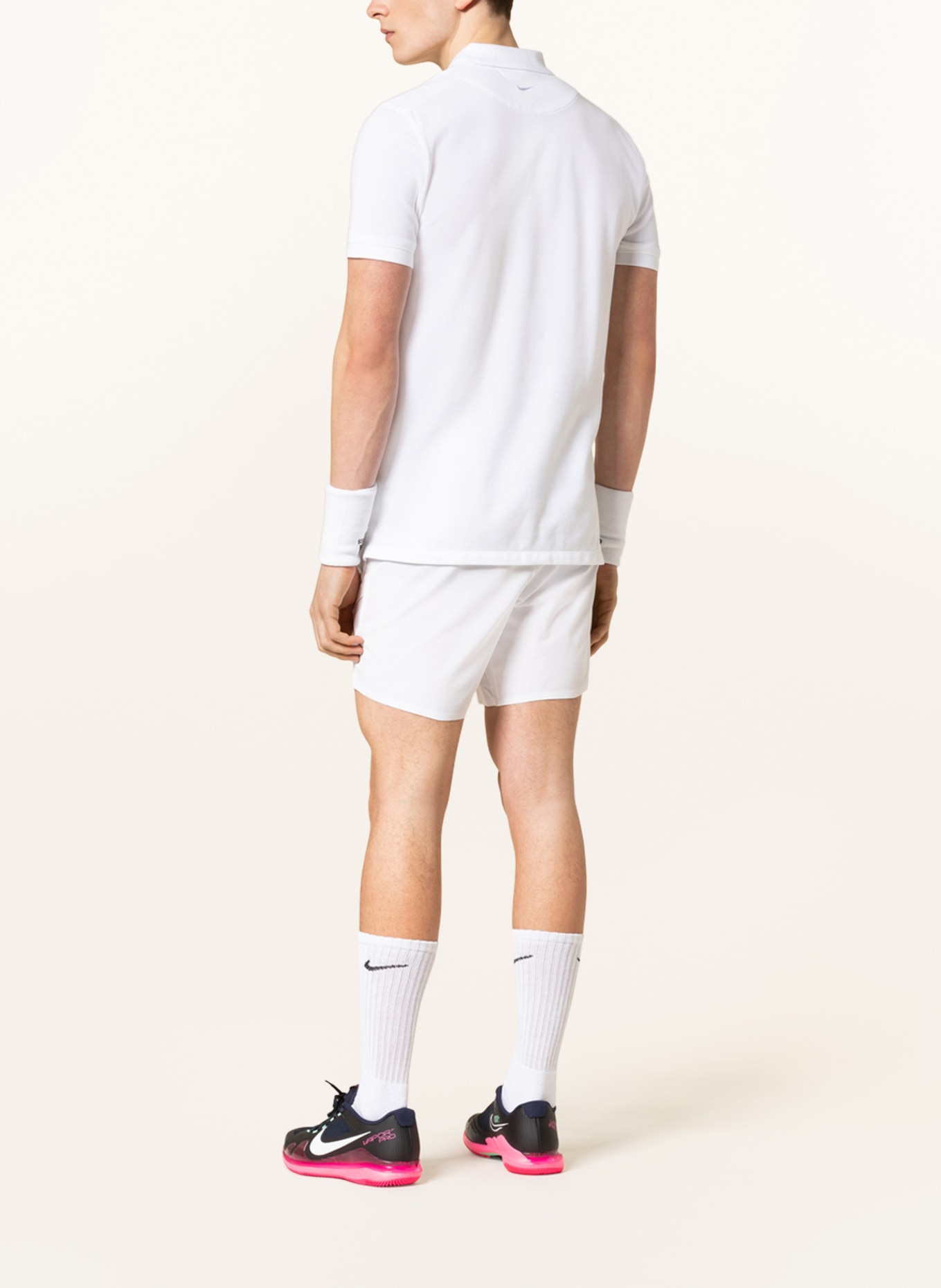 Nike Funktions-Poloshirt, Farbe: WEISS (Bild 3)