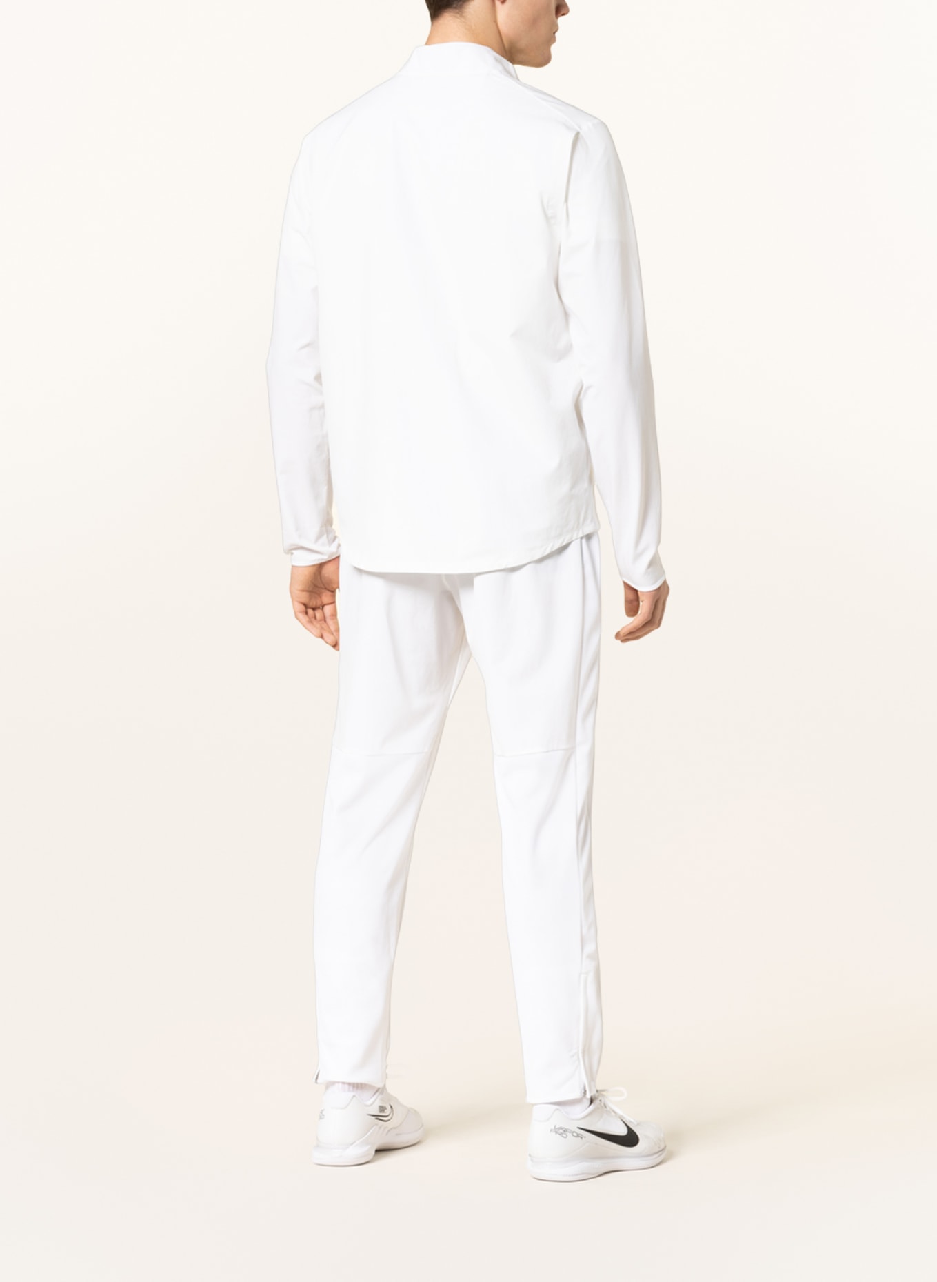 Nike Tennis jacket COURT ADVANTAGE with mesh, Color: WHITE (Image 3)