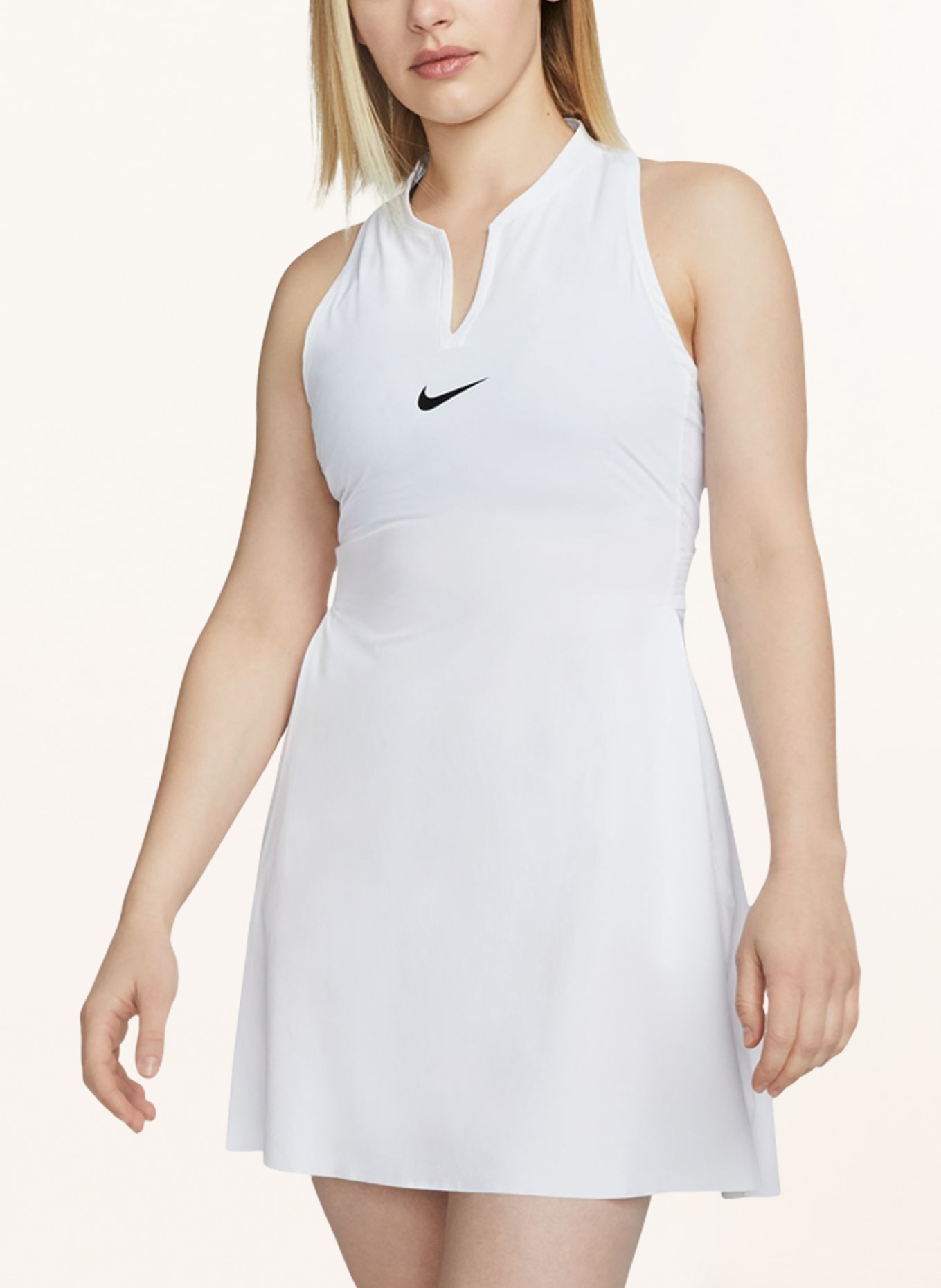 Nike Tenniskleid COURT DRI-FIT CLUB, Farbe: WEISS (Bild 2)
