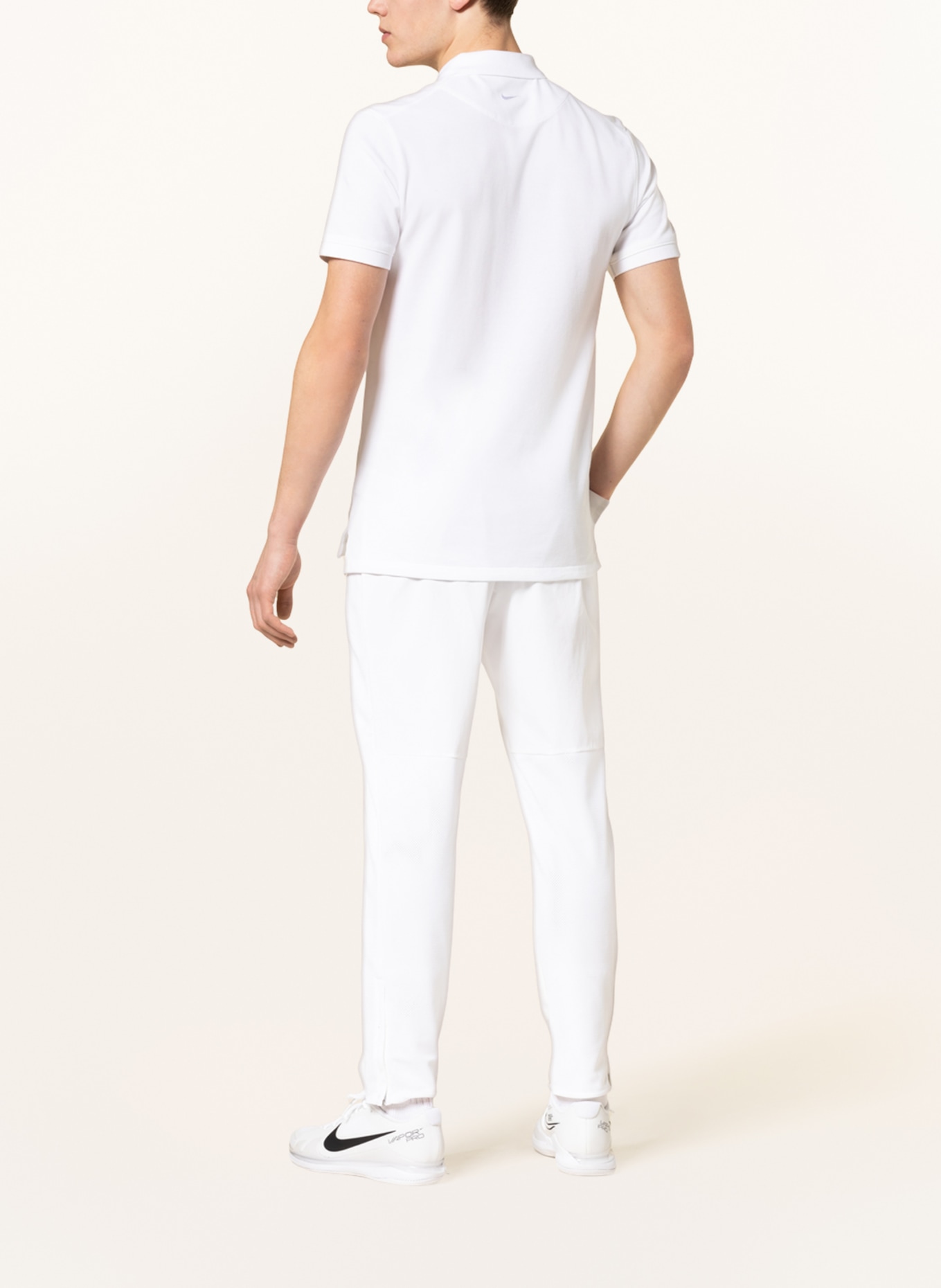 Nike Tennis pants COURT ATVANTAGE with mesh, Color: WHITE/ BLACK (Image 3)
