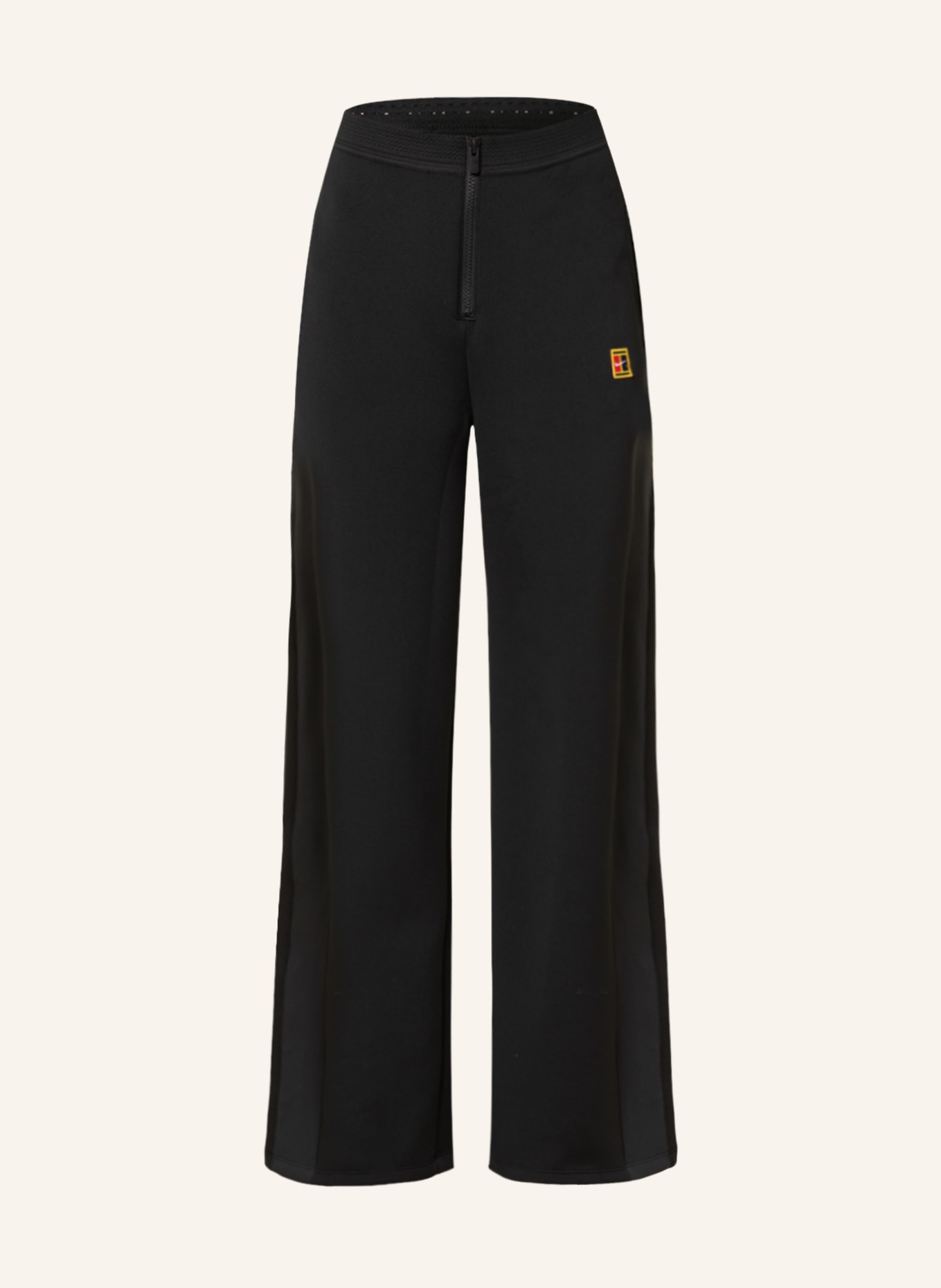 Nike Tennis trousers COURTDRI-FIT HERITAGE with mesh, Color: BLACK (Image 1)