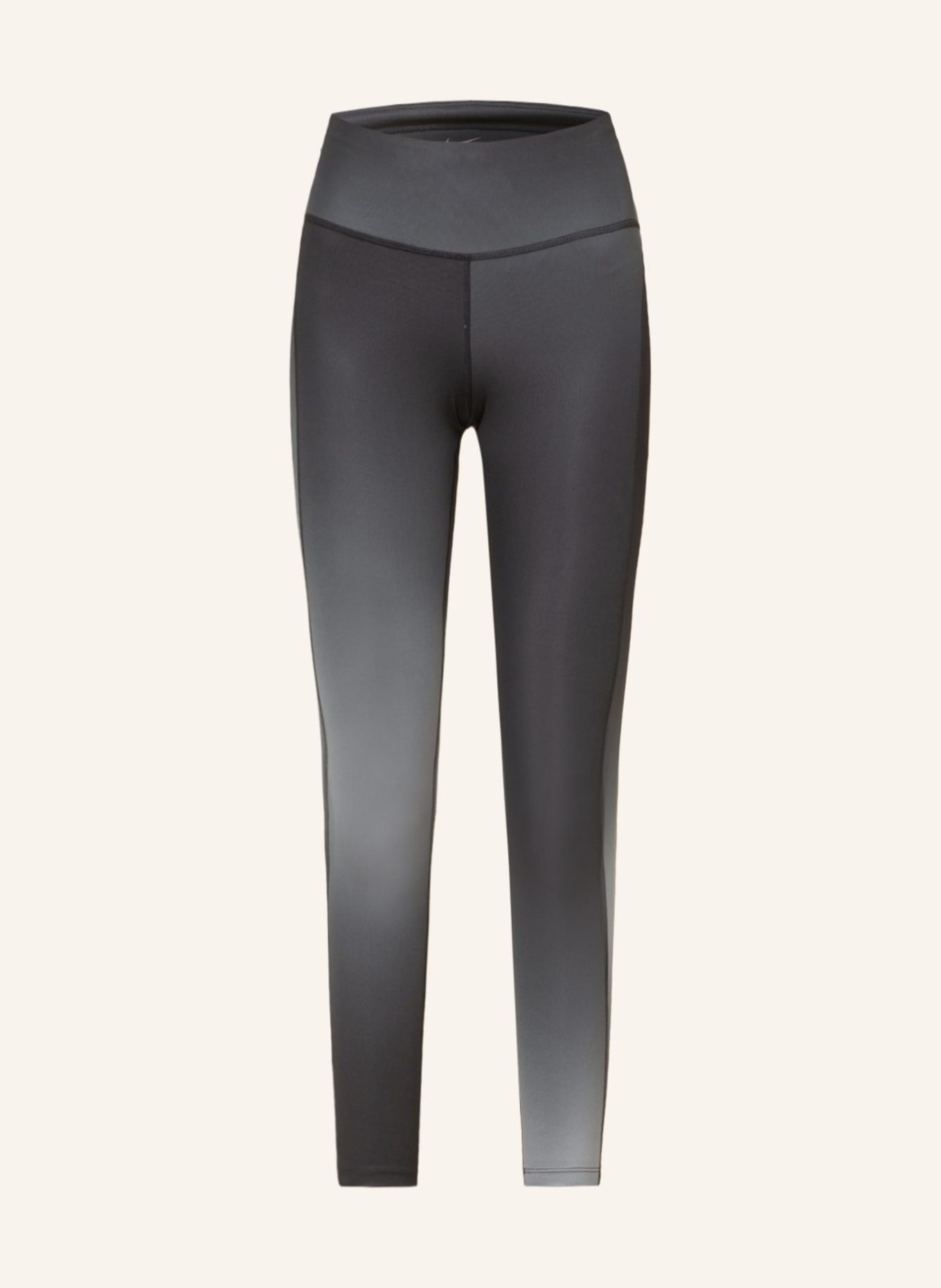 Nike Running tights FAST in black/ silver
