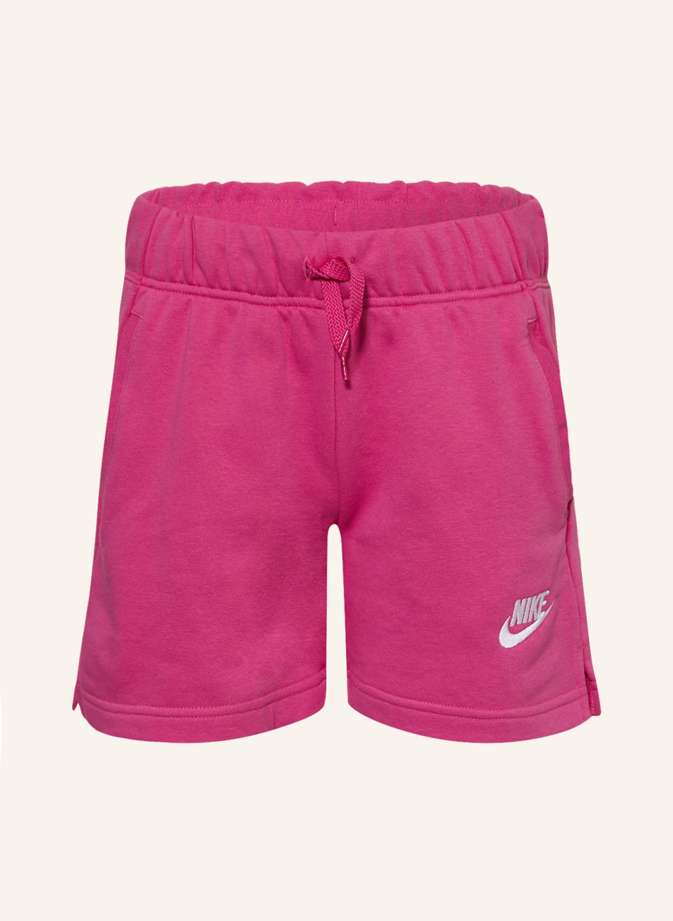 Nike Šortky z mikinové látky SPORTSWEAR CLUB, Barva: RŮŽOVÁ (Obrázek 1)