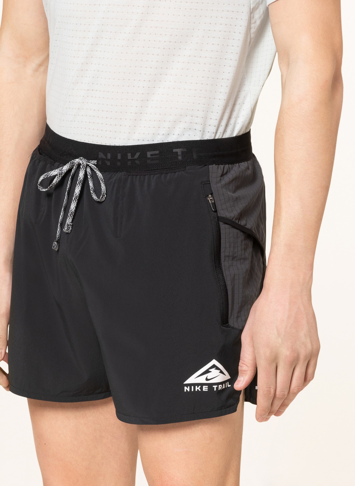Nike 2-in-1 running shorts TRAIL SECOND SUNRISE, Color: BLACK (Image 5)