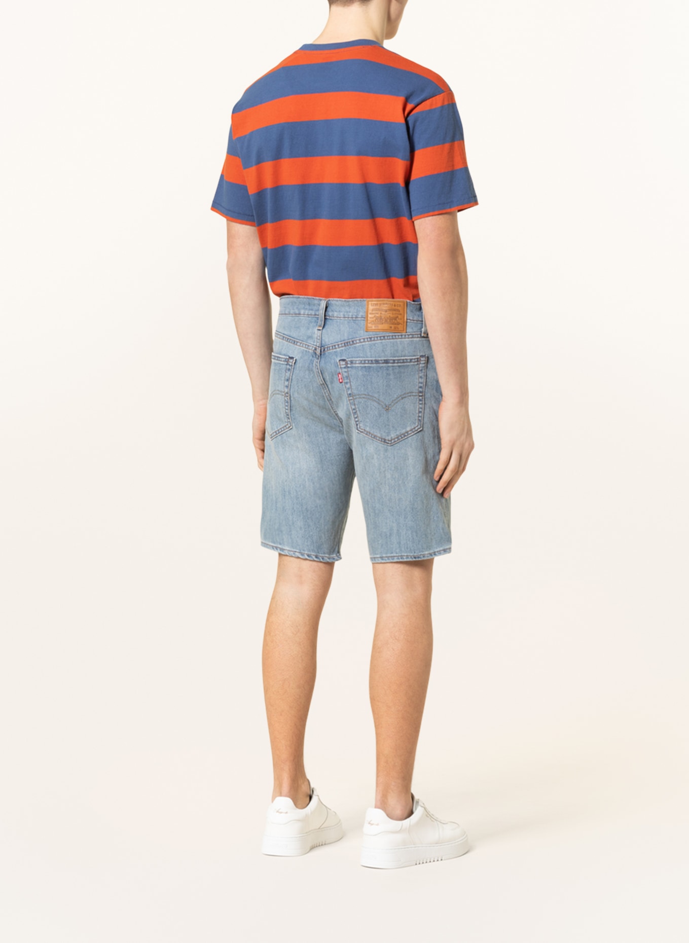 Levi's® Jeans shorts 405 standard fit, Color: 02 Med Indigo - Worn In (Image 3)
