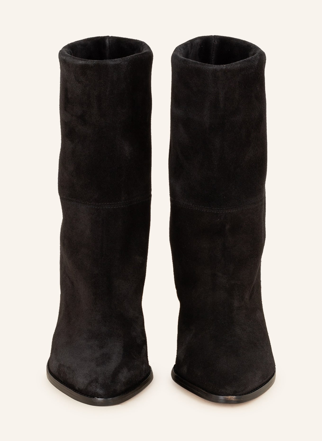 ISABEL MARANT Ankle boots SUEDE SLOUCHY, Color: BLACK (Image 3)