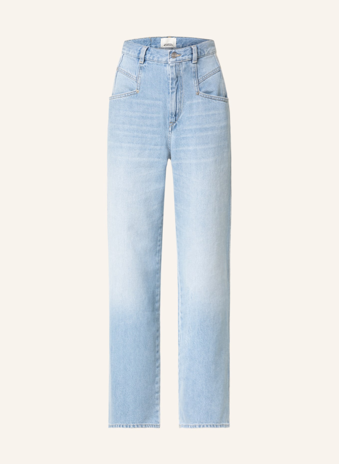ISABEL MARANT Mom jeans DILESKOA, Color: 30LU LIGHT BLUE (Image 1)